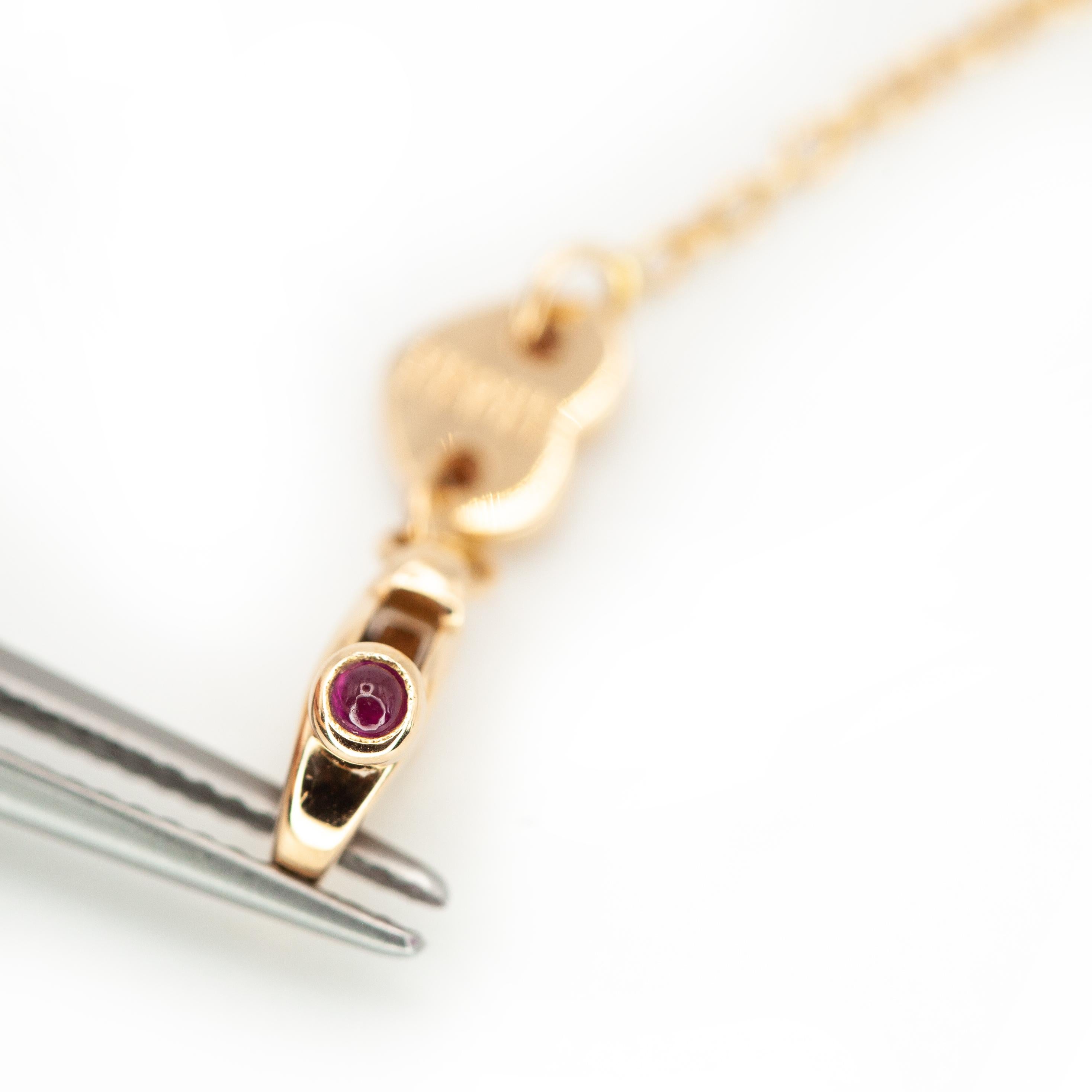 Collana con ciondolo a cuore 