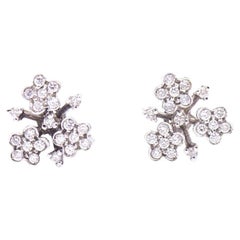 PASQUALE BRUNI Diamond Flower Earrings
