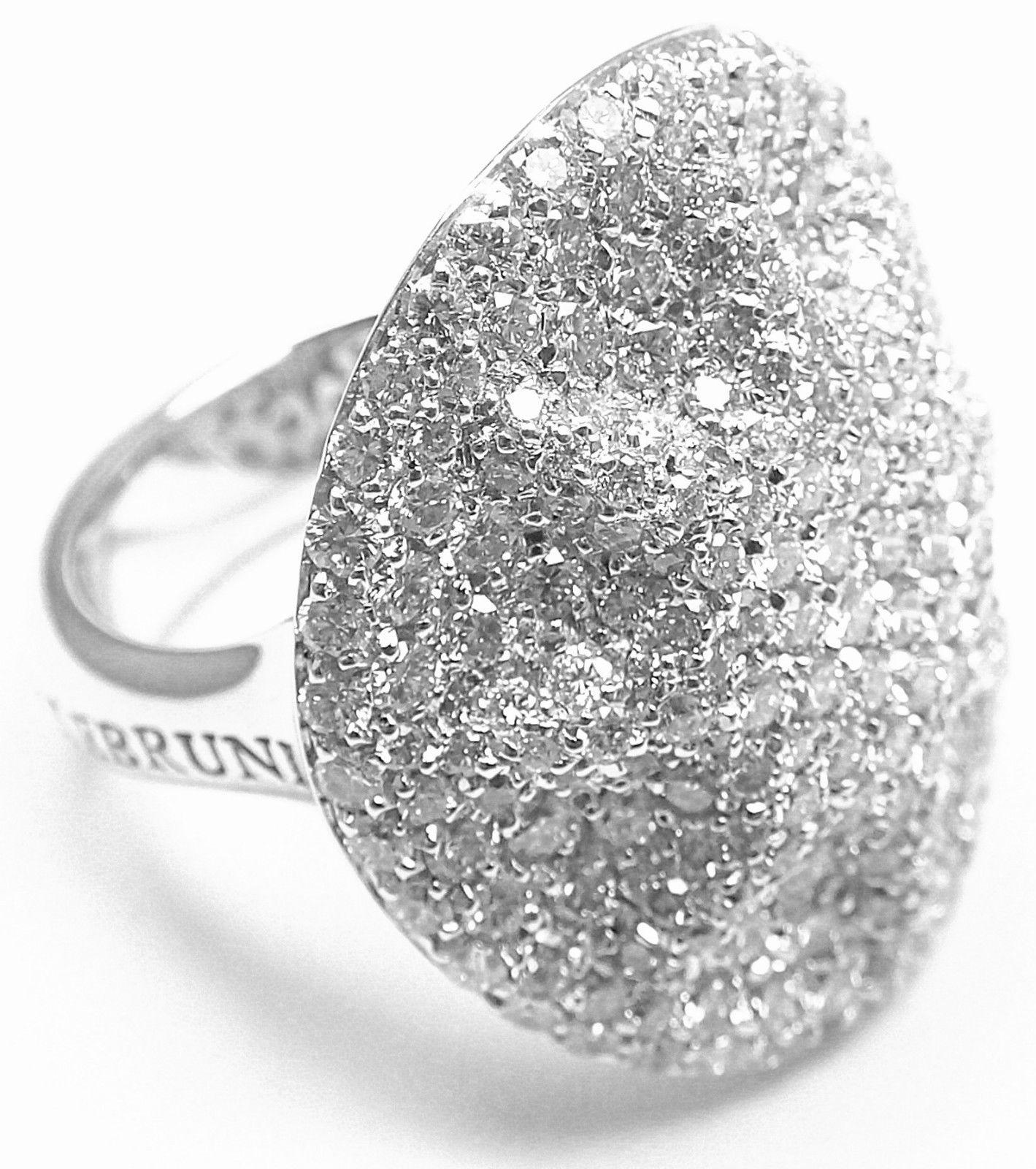 Pasquale Bruni Fuoco Fire Diamond White Gold Ring 1