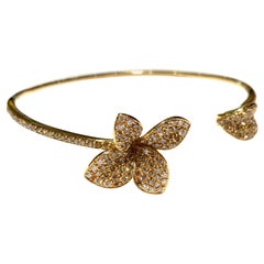 Pasquale Bruni Giardini Segreti Petite Bangle with 1.25 Carat Diamonds