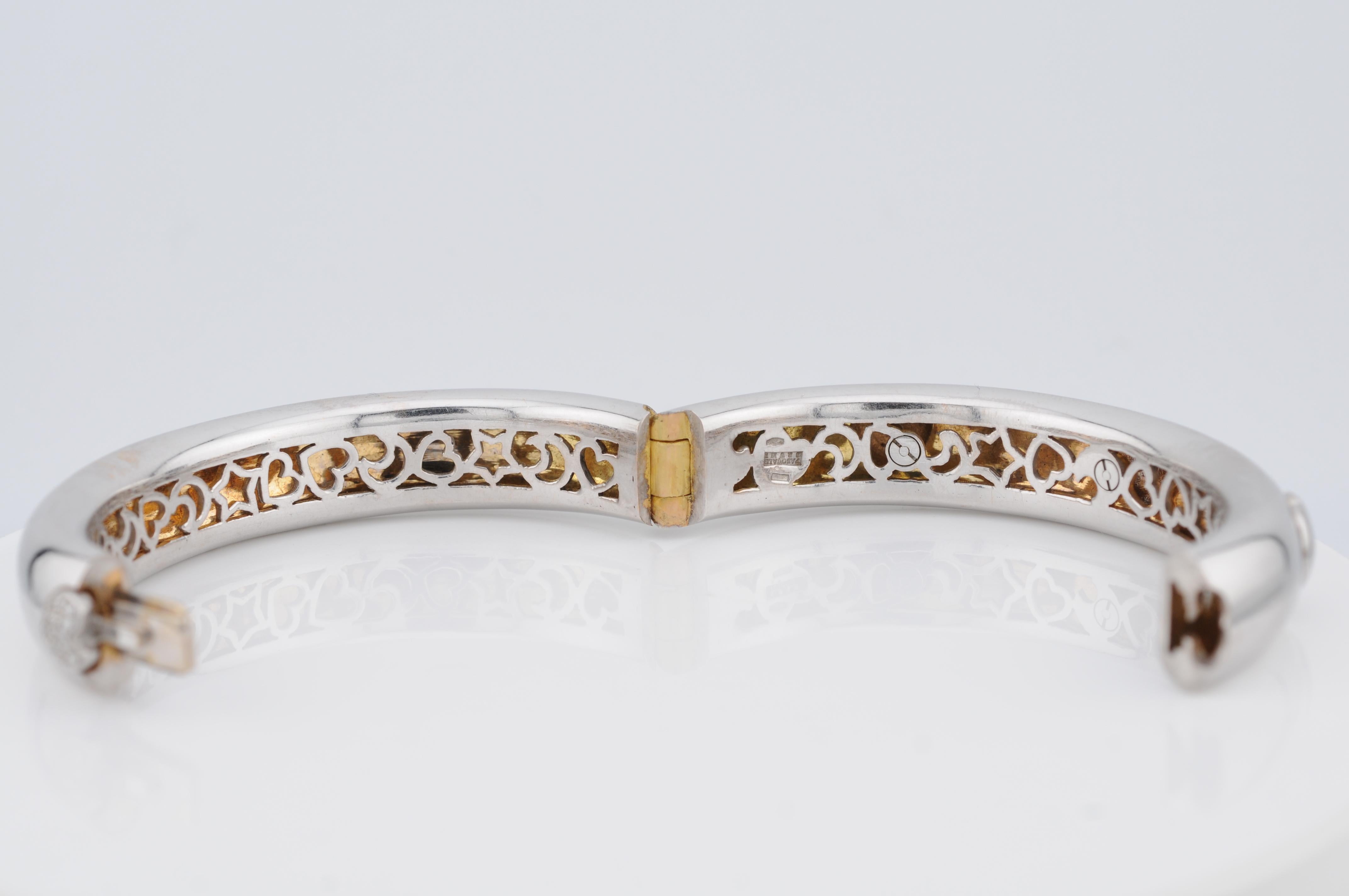 Bracciale in oro massiccio 18 carati di Pasqual Bruni  78,4 g, Italia in vendita 6