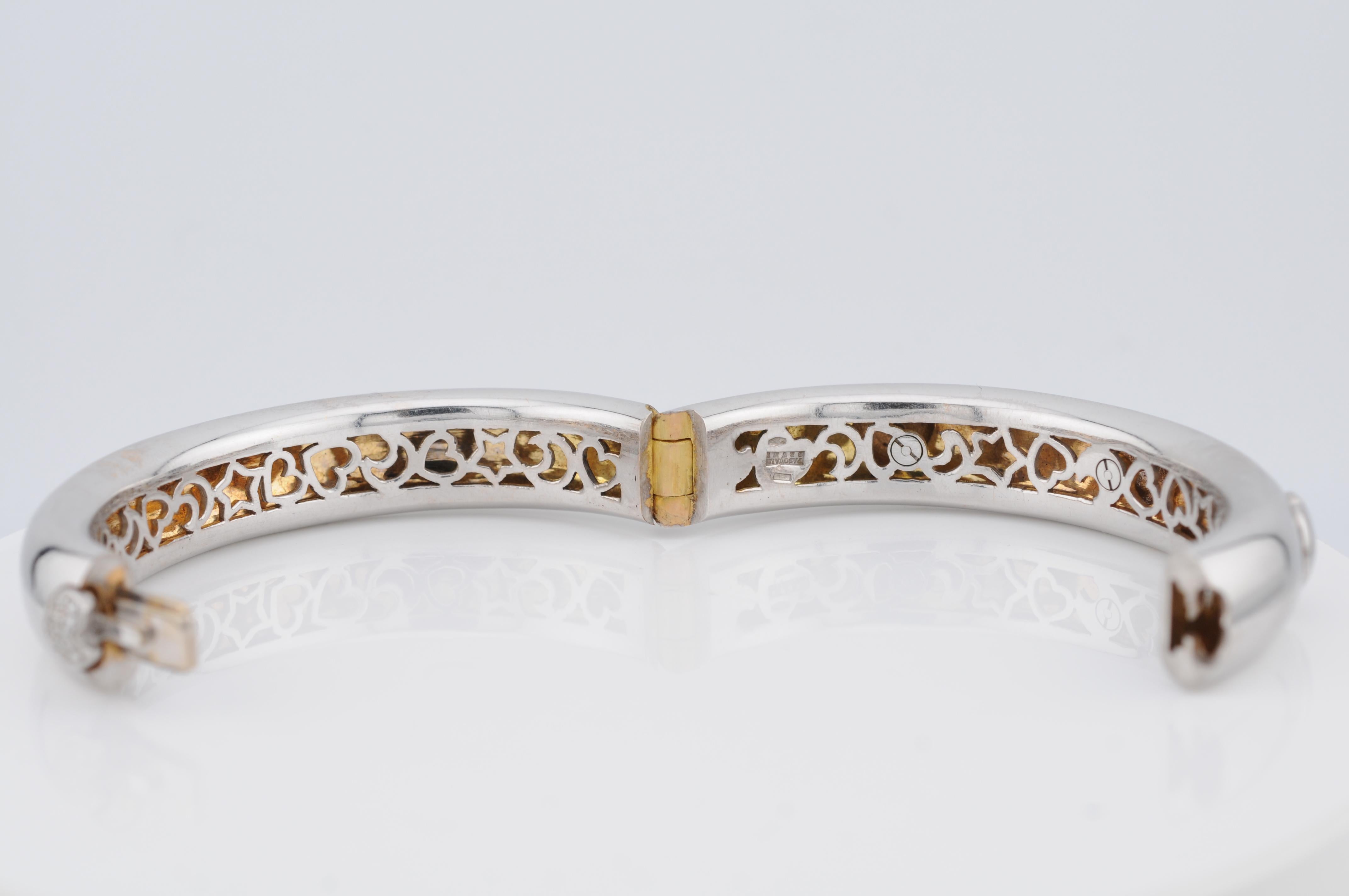 Bracciale in oro massiccio 18 carati di Pasqual Bruni  78,4 g, Italia in vendita 7