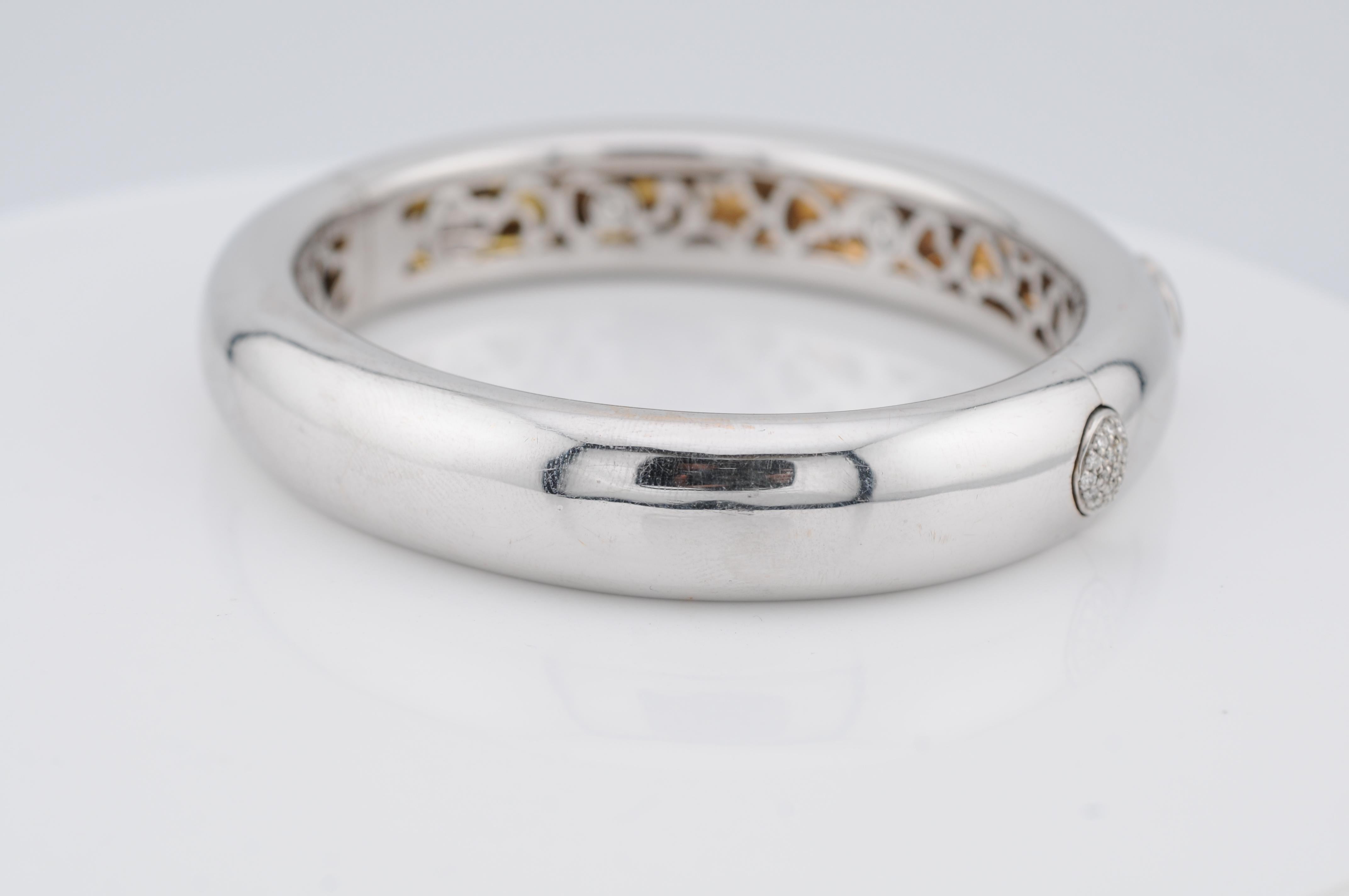 Bracciale in oro massiccio 18 carati di Pasqual Bruni  78,4 g, Italia in vendita 3