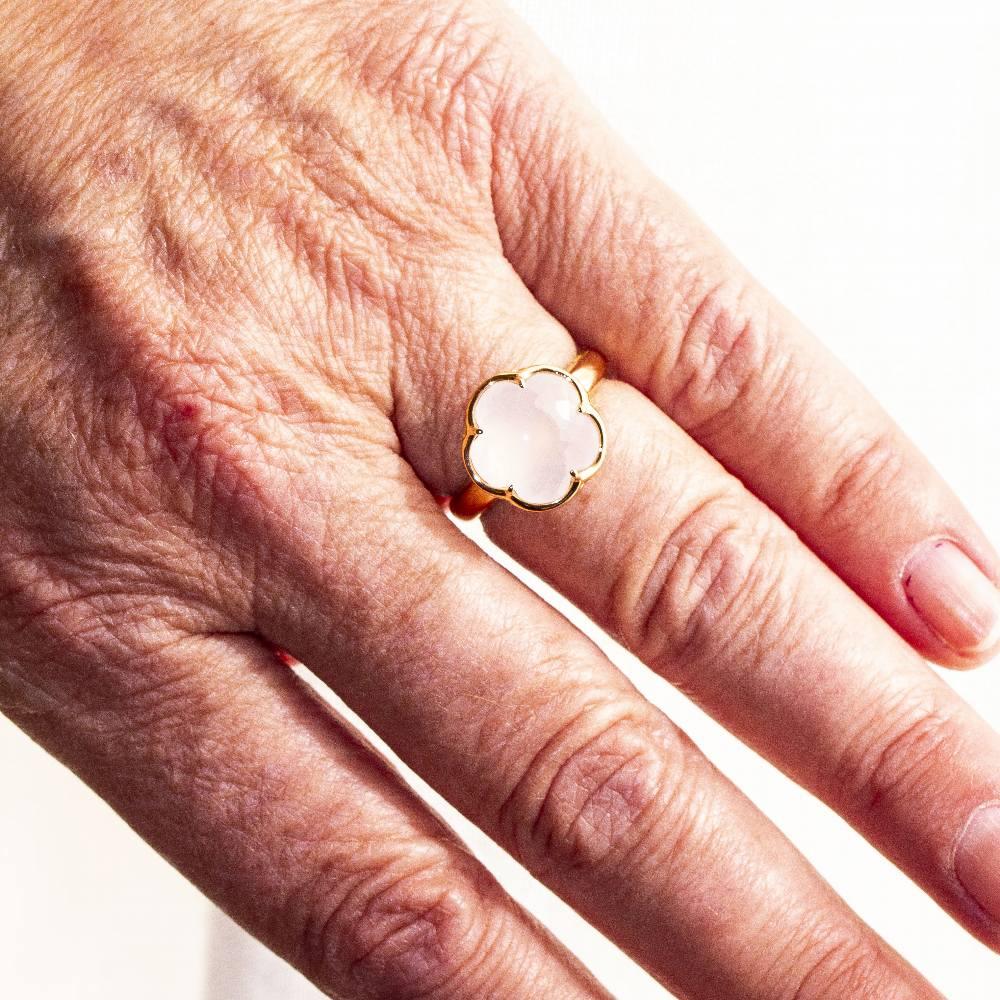 Pasquale Bruni Anello con fiore bianco in vendita 2