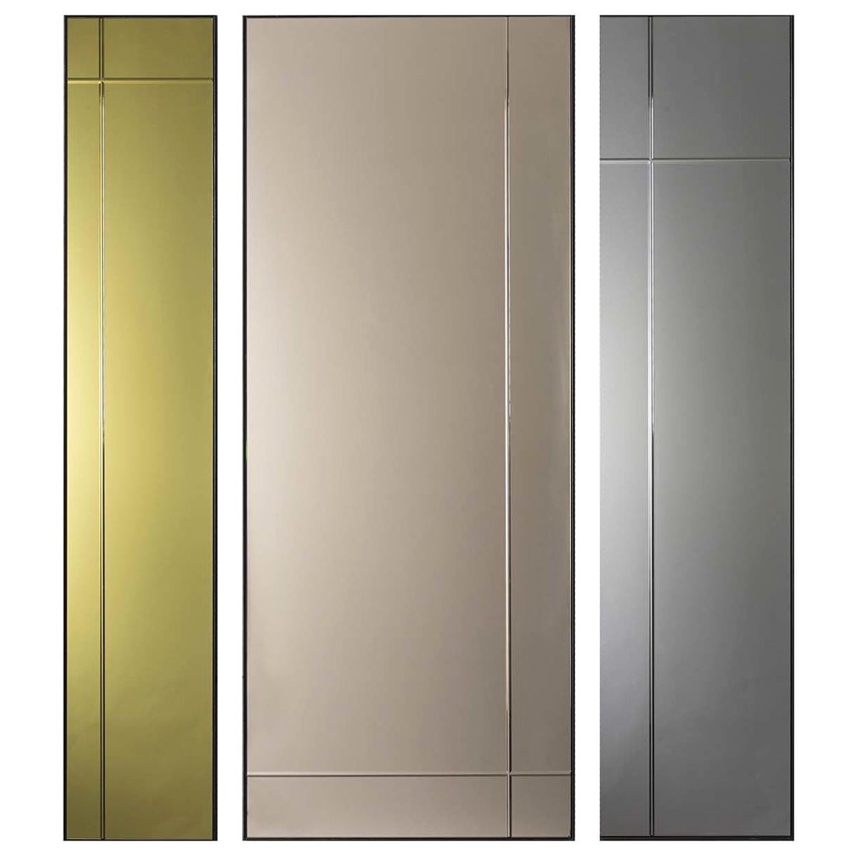 Passage Set of Three Colored Mirrors by Danya May