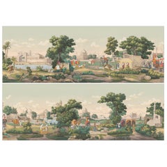 Passage To India Hand-painted Mural Wallpaper