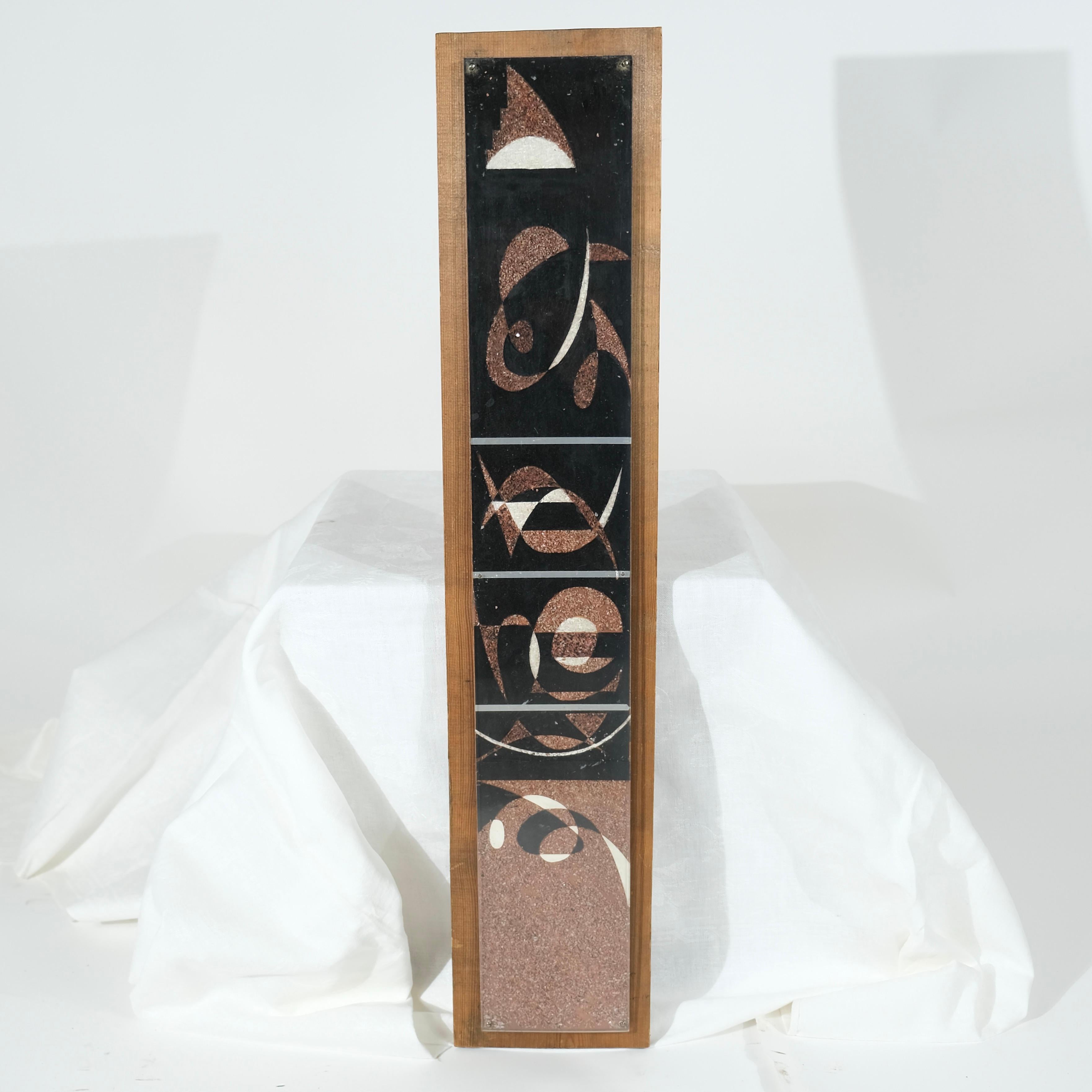 „Passager“-Wandkunst von Pierre Olofson, 1921-1996 (Holz) im Angebot