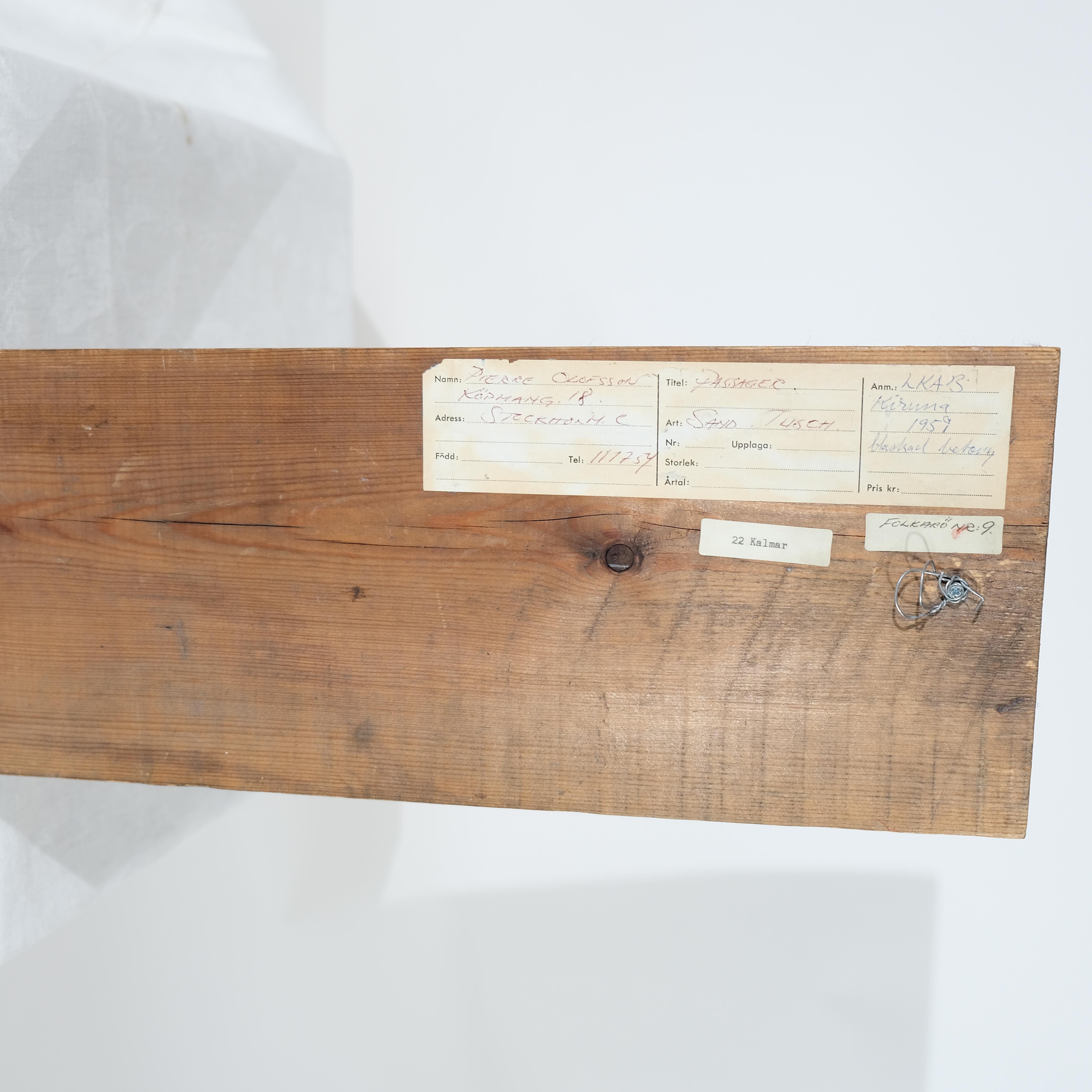 „Passager“-Wandkunst von Pierre Olofson, 1921-1996 im Angebot 2