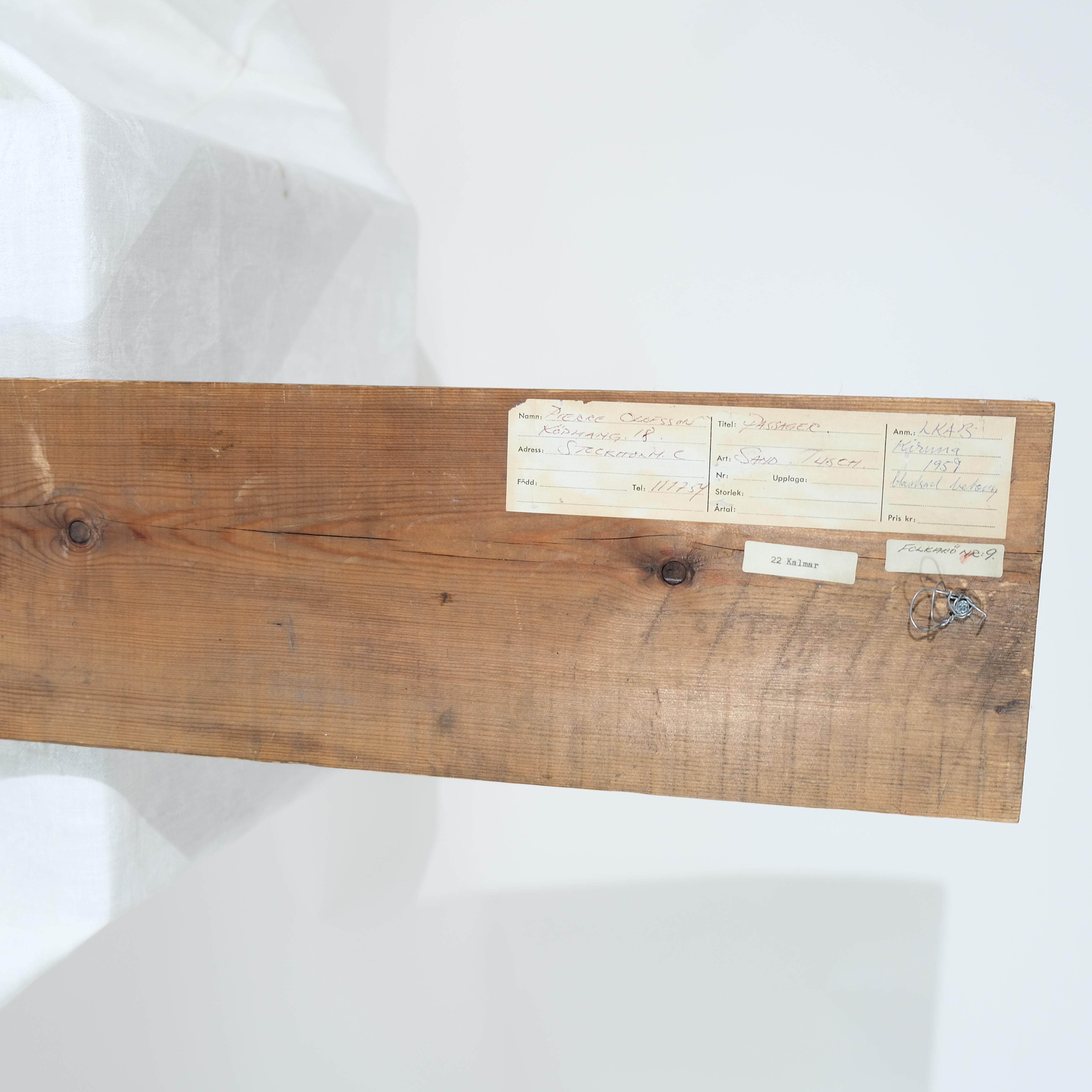 „Passager“-Wandkunst von Pierre Olofson, 1921-1996 im Angebot 3