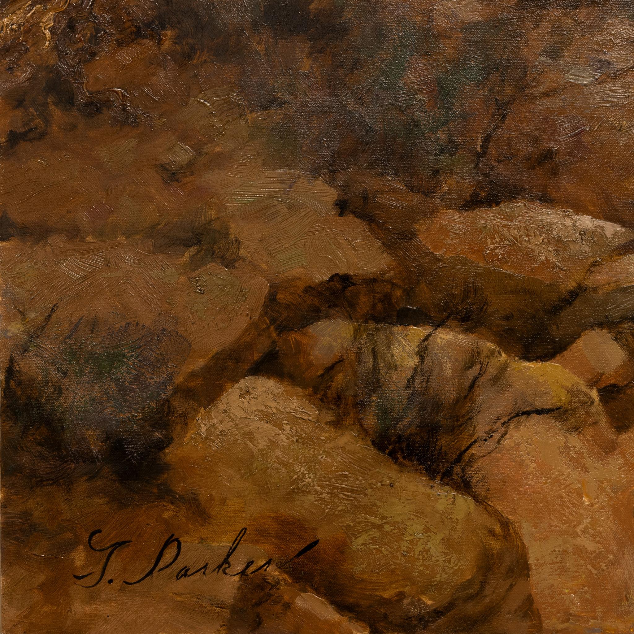 Oil on canvas by Greg Parker. 40
