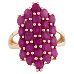 "Passionate Blooms Ruby Ring from the Blooms of Passion Collection"