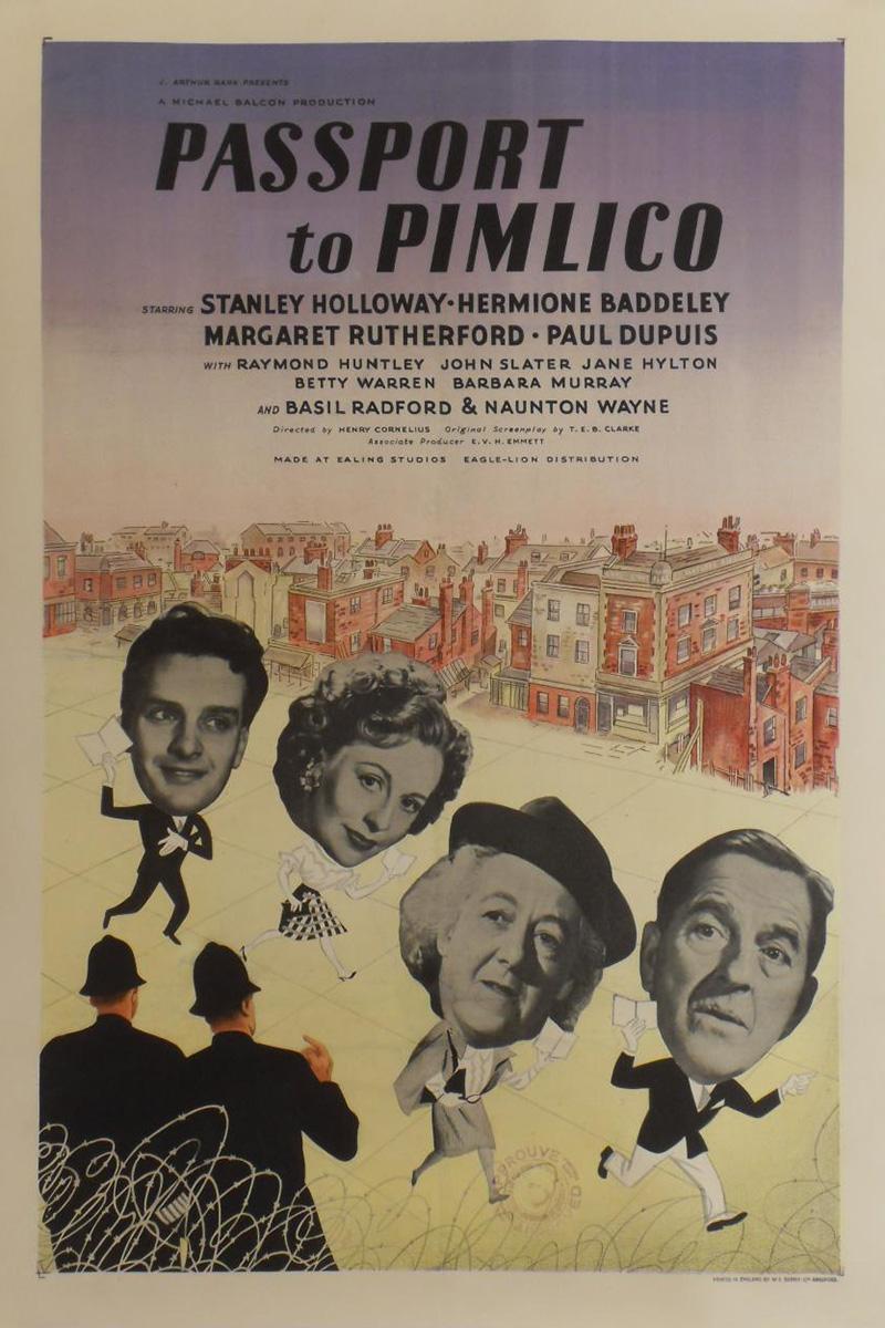 passport to pimlico poster