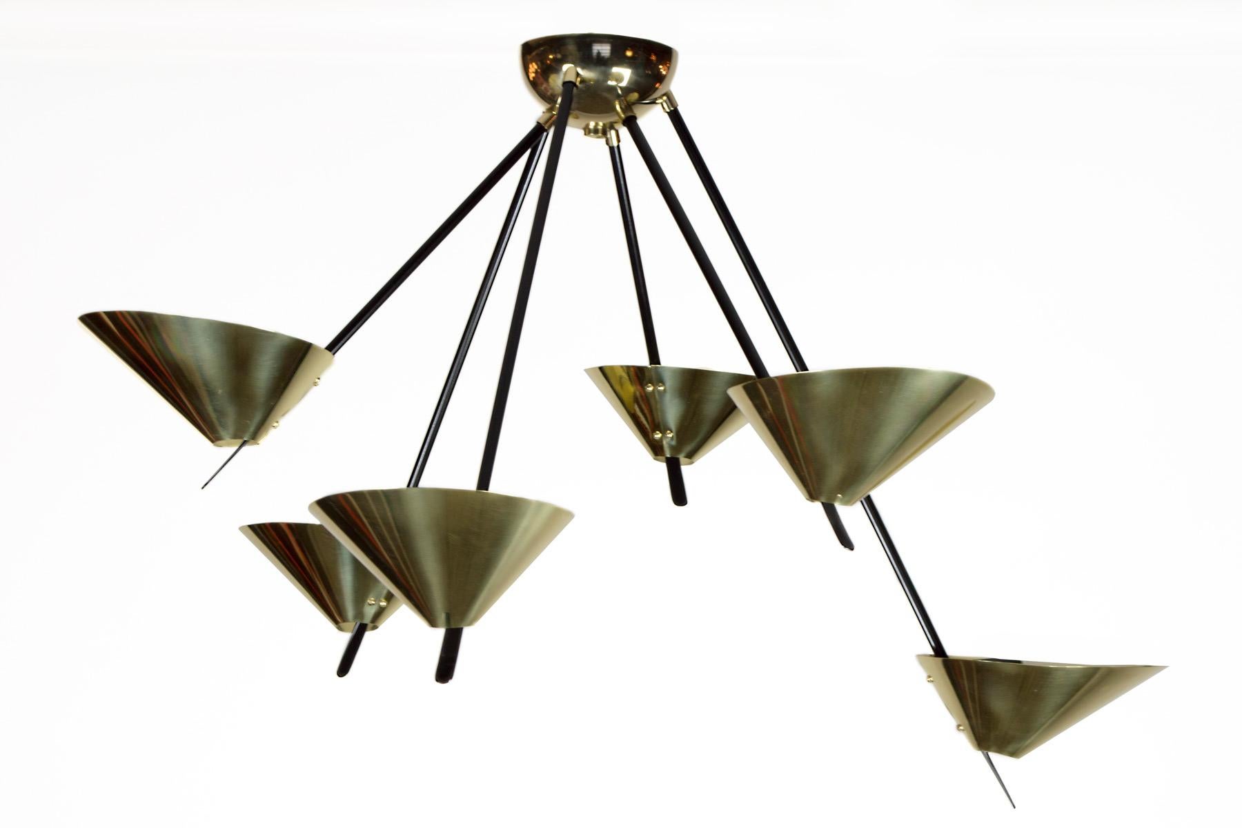Mid-Century Modern Passy Chandelier by Bourgeois Boheme For Sale