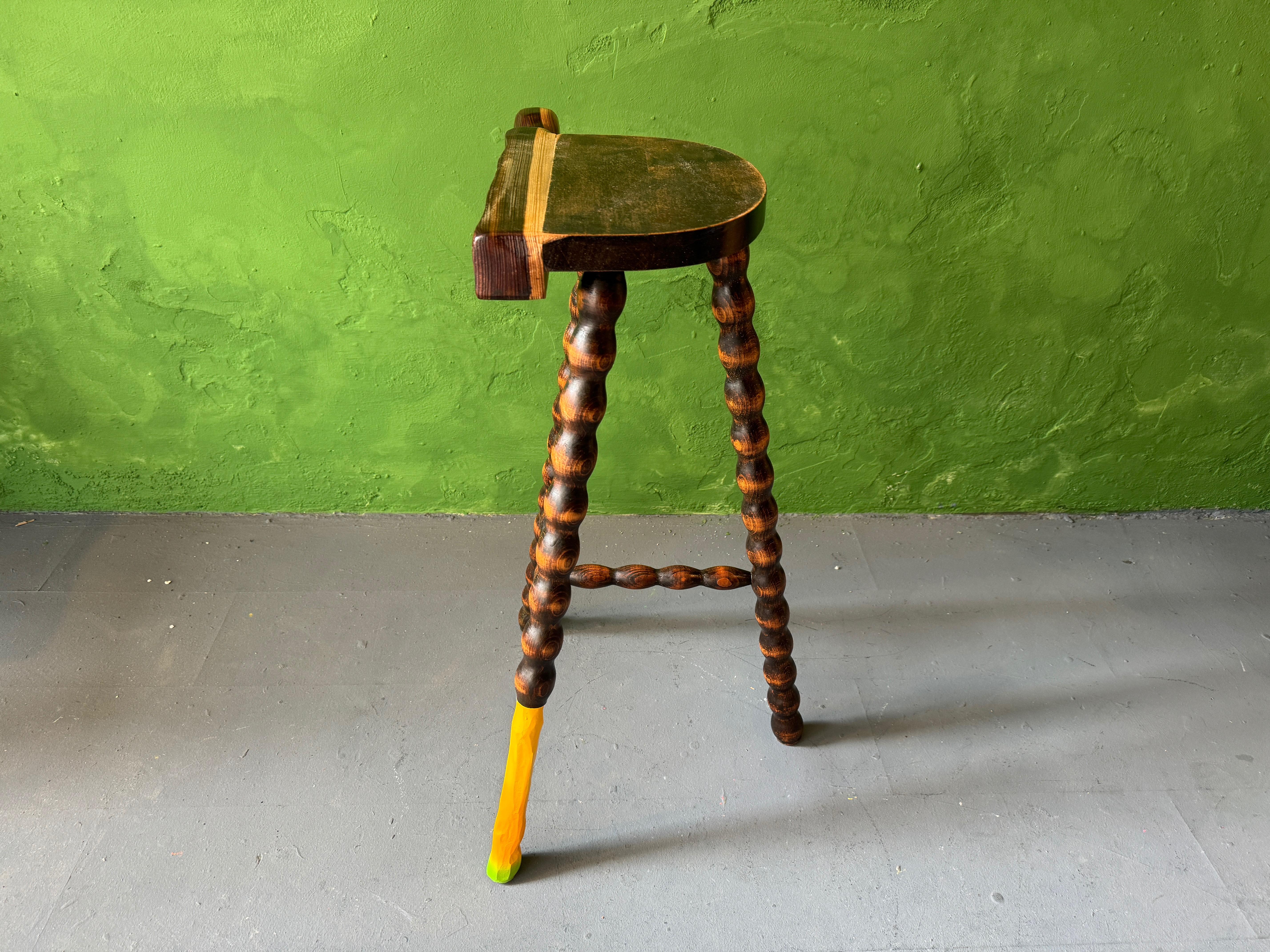 Past Create Future Barstool by Markus Friedrich Staab In New Condition For Sale In Geneve, CH
