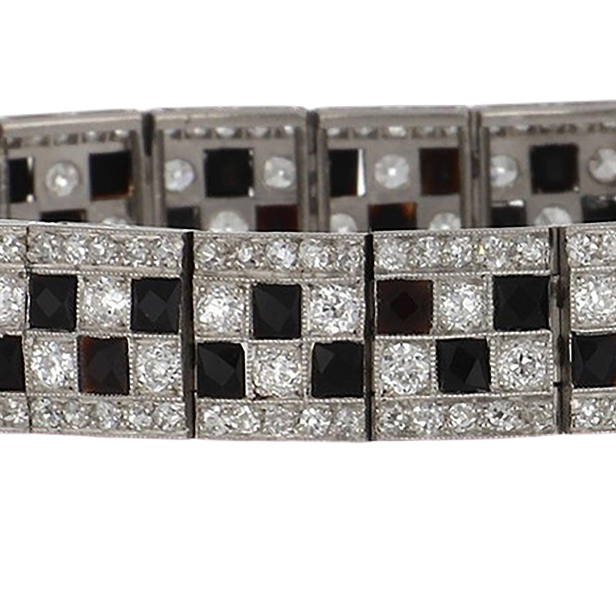 checkerboard bracelet pattern