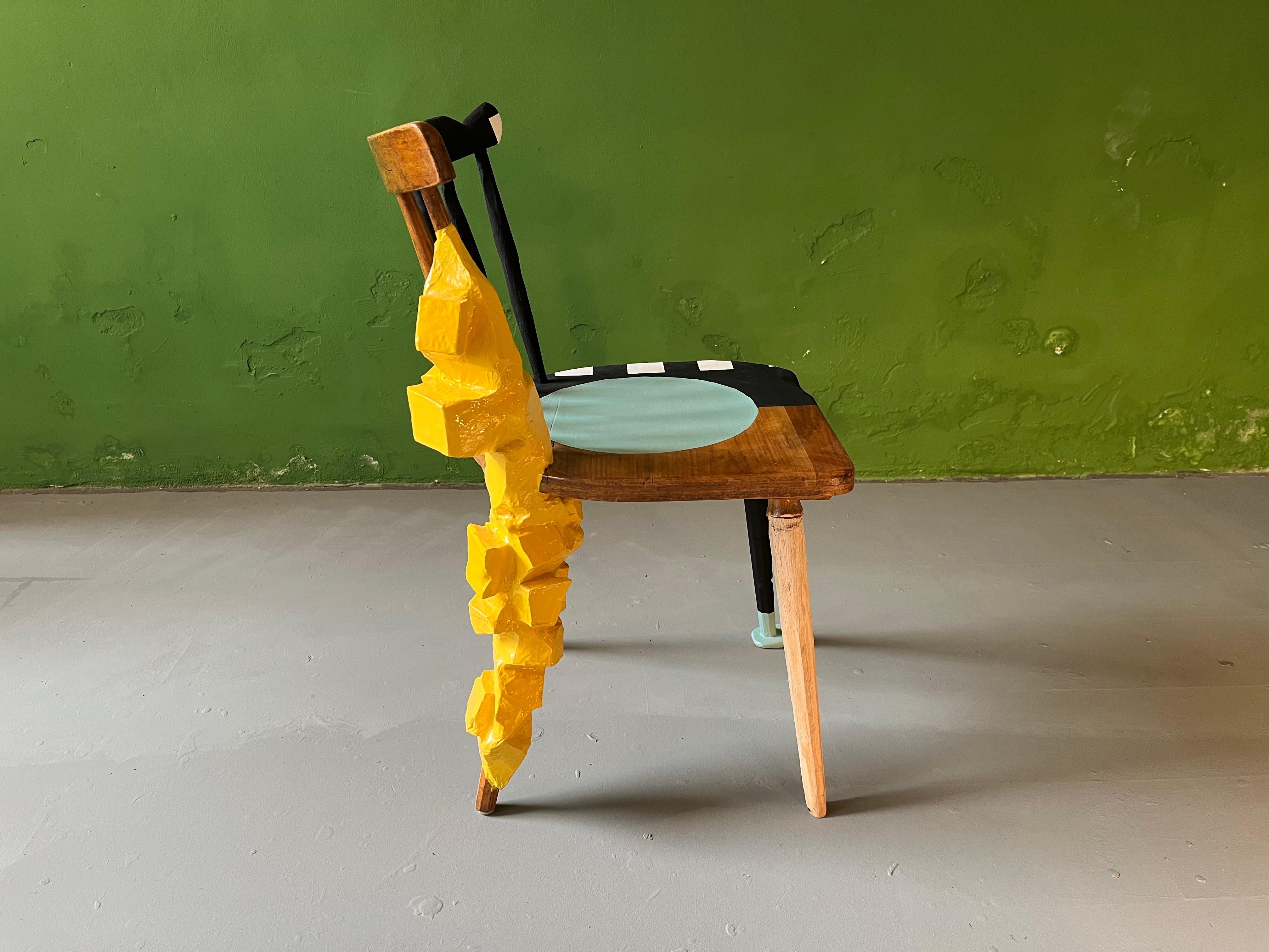 Past Forges Future Chair/ Functional Art by Markus Friedrich Staab 2022 In Excellent Condition For Sale In Frankfurt am Main, DE