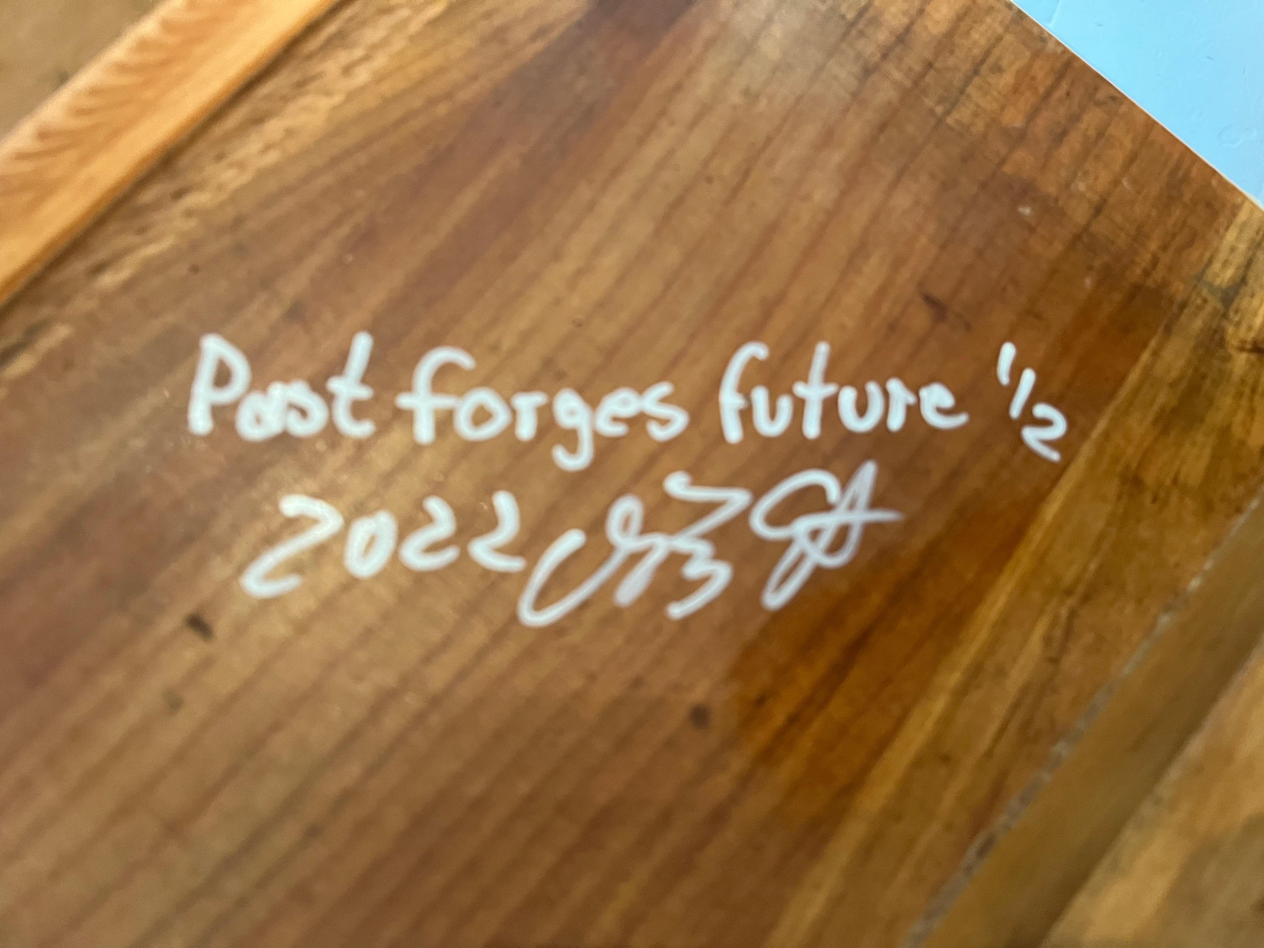 Past Forges Future Chair/ Functional Art by Markus Friedrich Staab 2022 For Sale 1