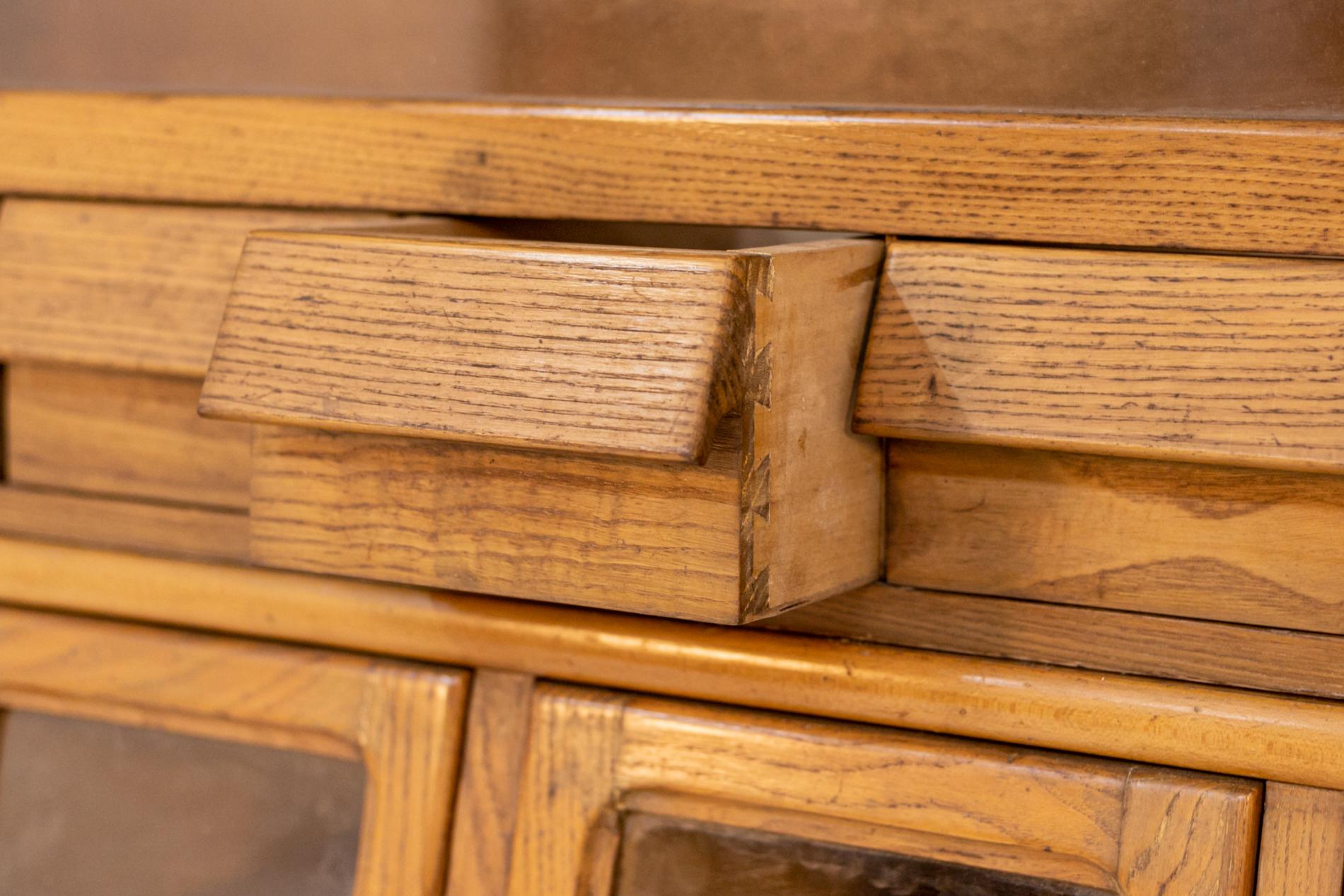 wood pantry cabinet