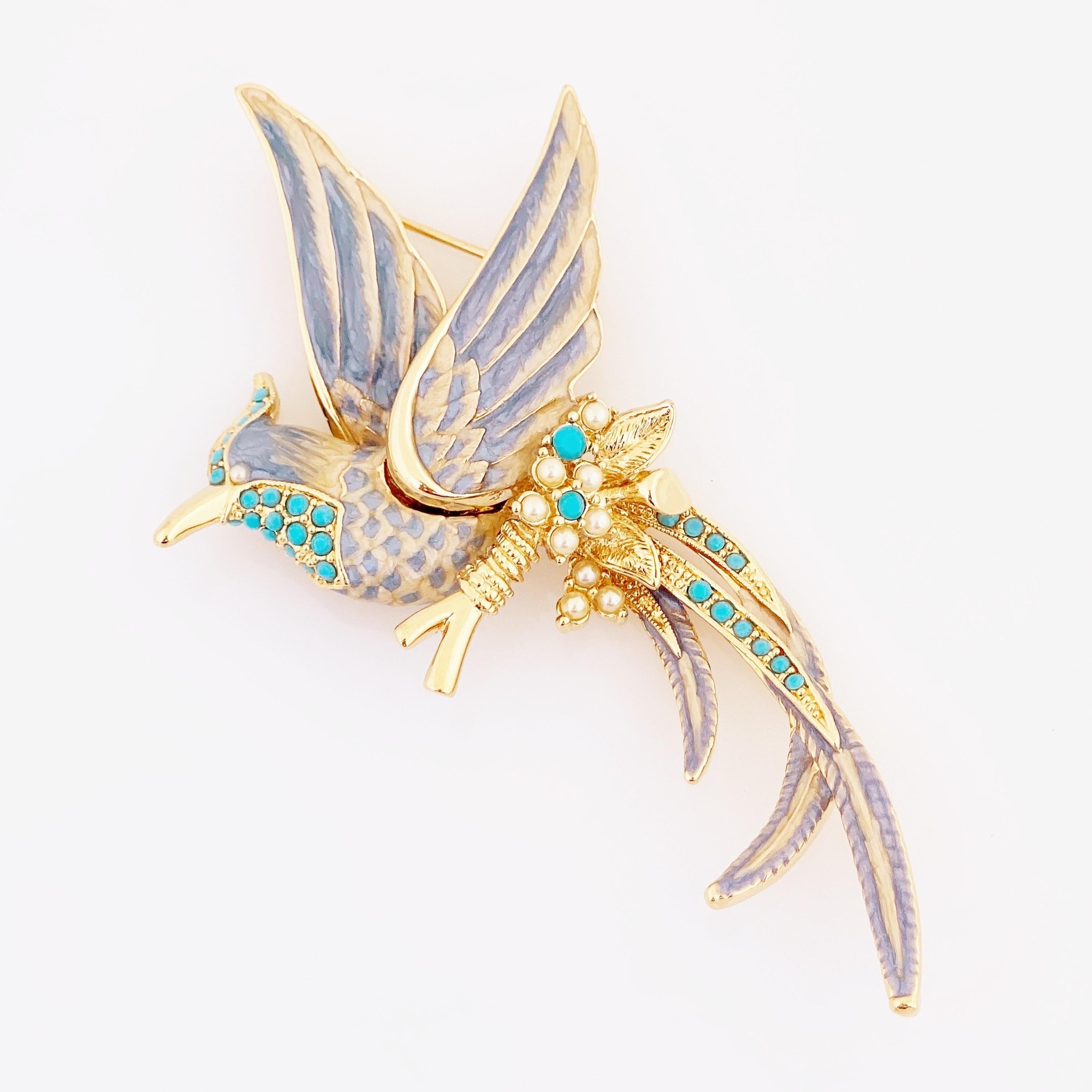 mockingbird brooch