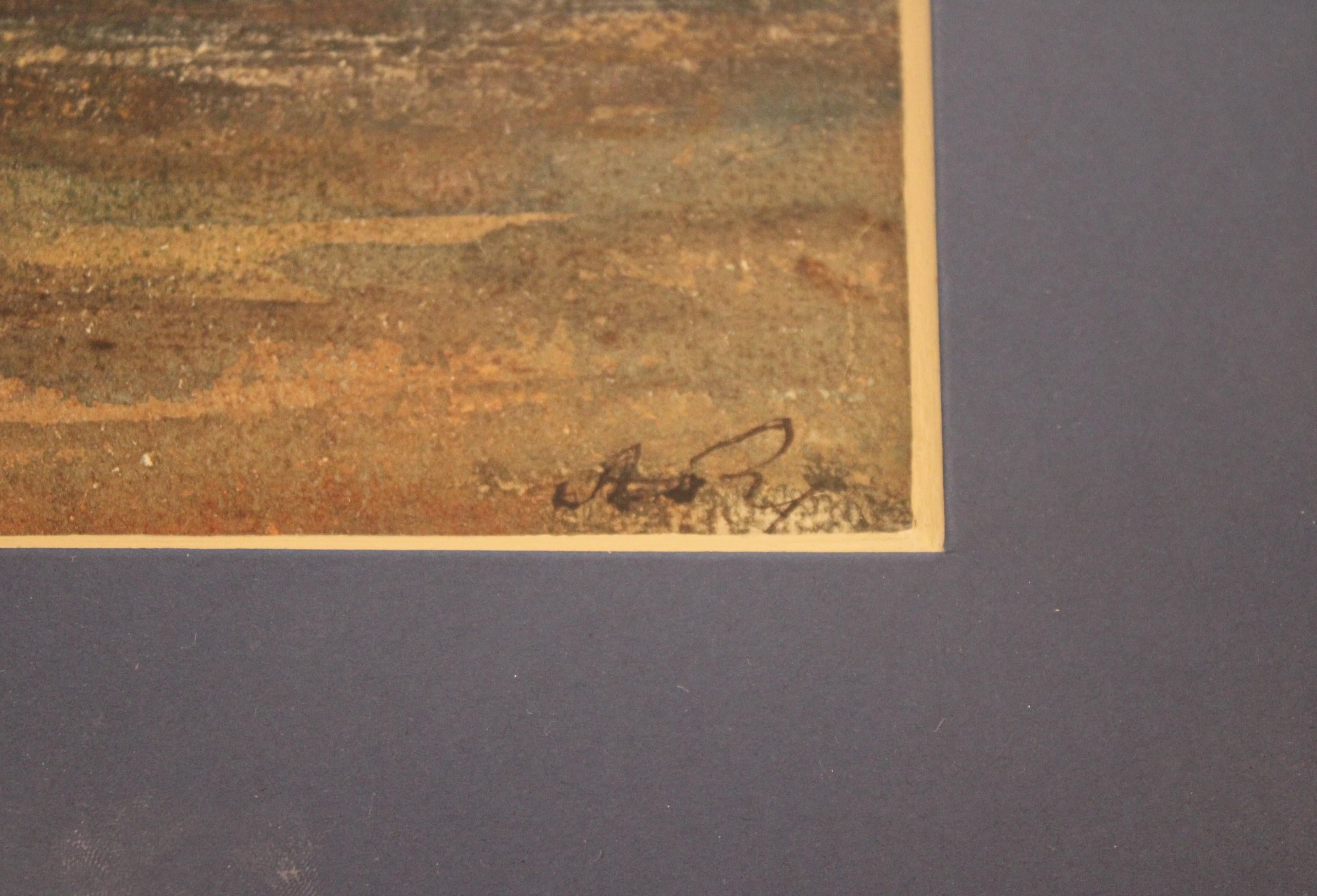 Pastel de François Auguste Ravier, France, XIXe siècle Bon état - En vente à Paris, FR