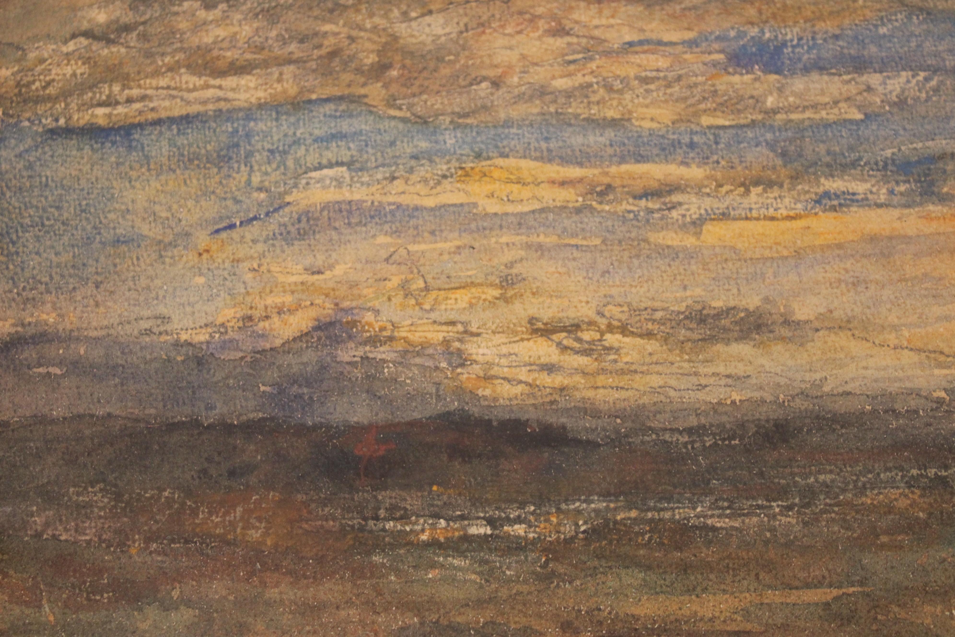 Peinture Pastel de François Auguste Ravier, France, XIXe siècle en vente
