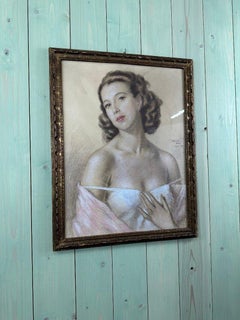 Pastel Female Portrait 1939