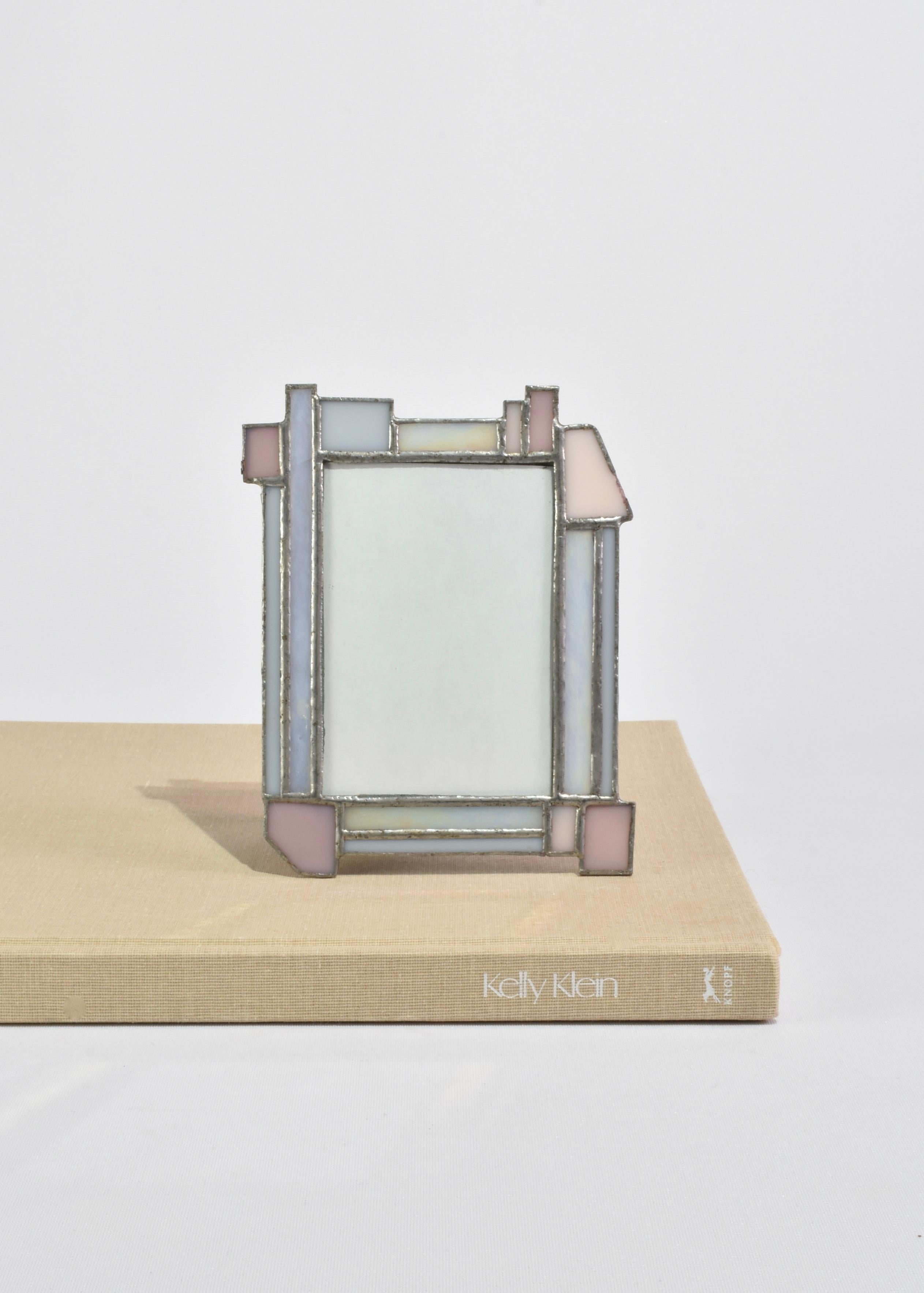 Pastel Glass Picture Frame 1