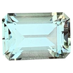 Pastel Green Color Prasiolite Emerald Cut Loose Gemstone for Jewellery 14mm