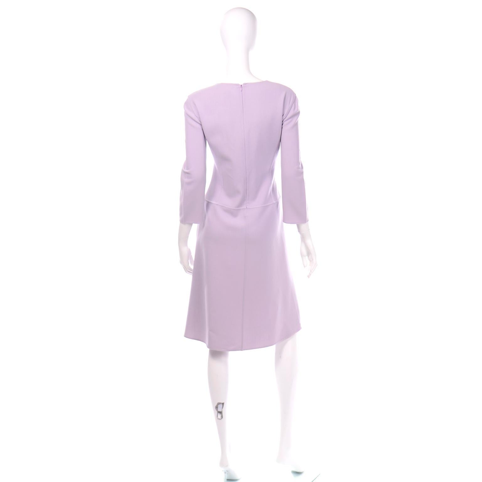 pastel lavender dress