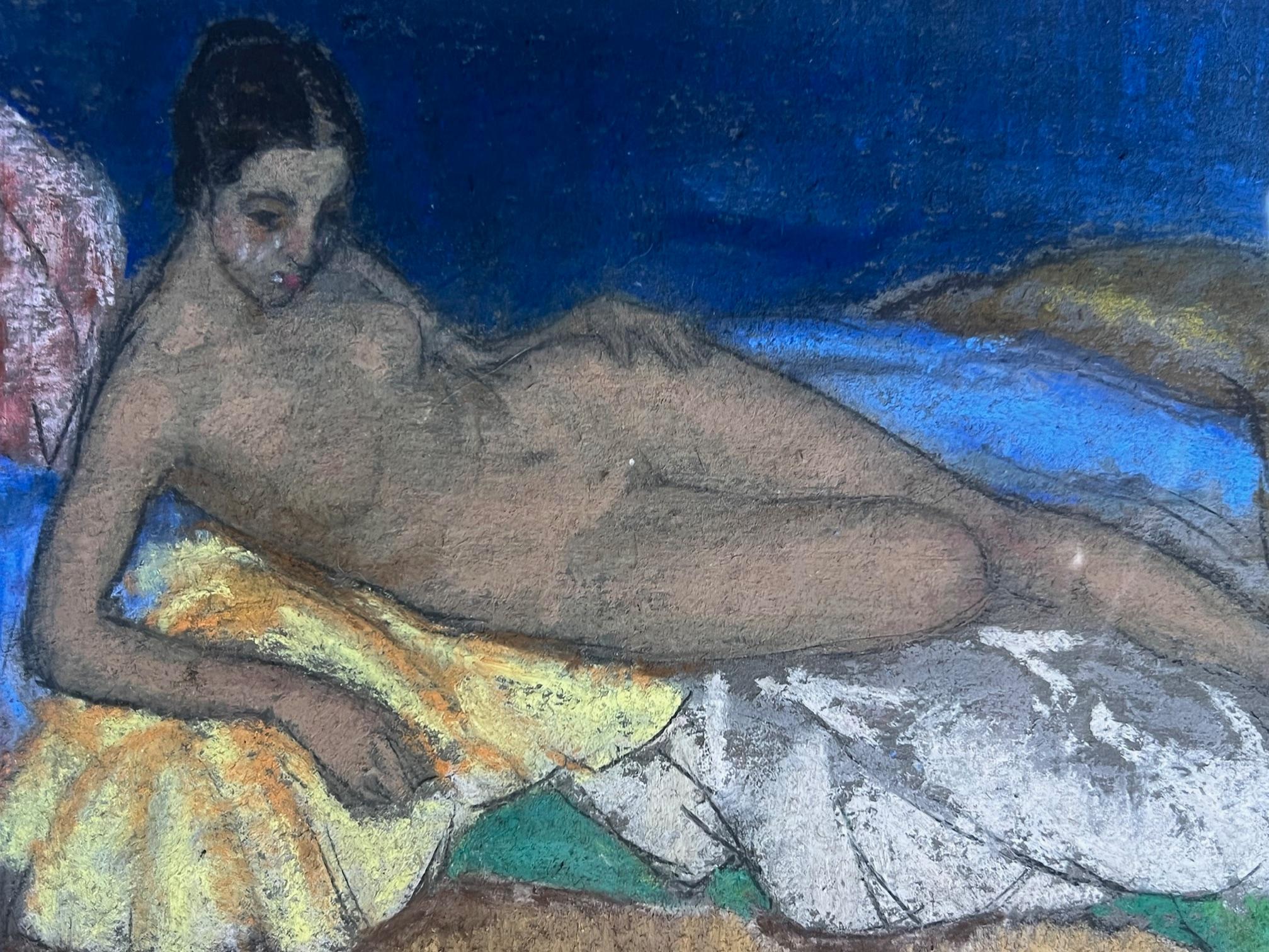 Pastellfarbener Akt von Raymond Scepter Boynton, 1920 (amerikanisch) im Angebot