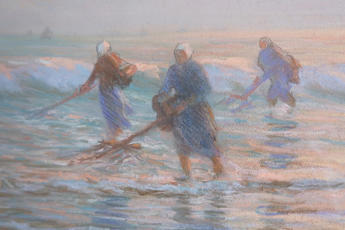 Early 20th Century Pastel Painting Arsène Chabanian, France, circa 1908