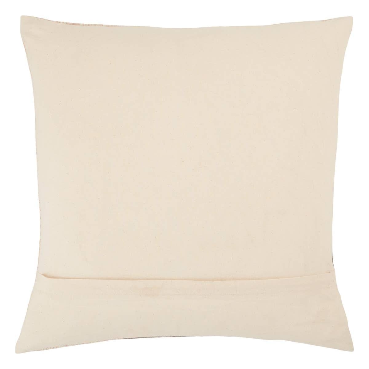 Cotone Cuscino da lancio marocchino Boho rosa e grigio pastello in vendita