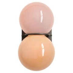 Pastel Pink Twin 1.0 Sconce by SkLO