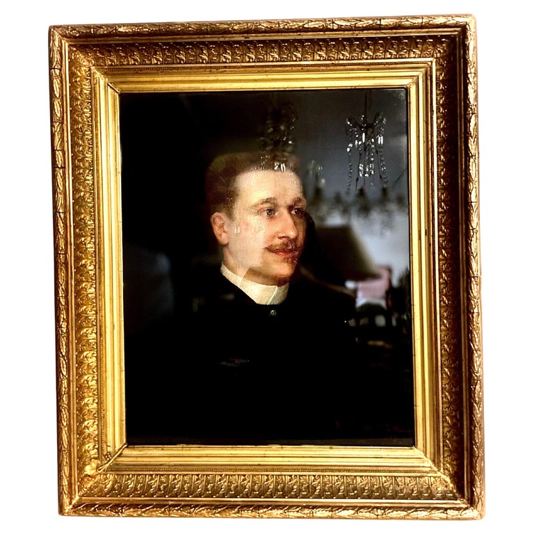 Pastel Portrait of a Young Gentleman (1889) For Sale at 1stDibs