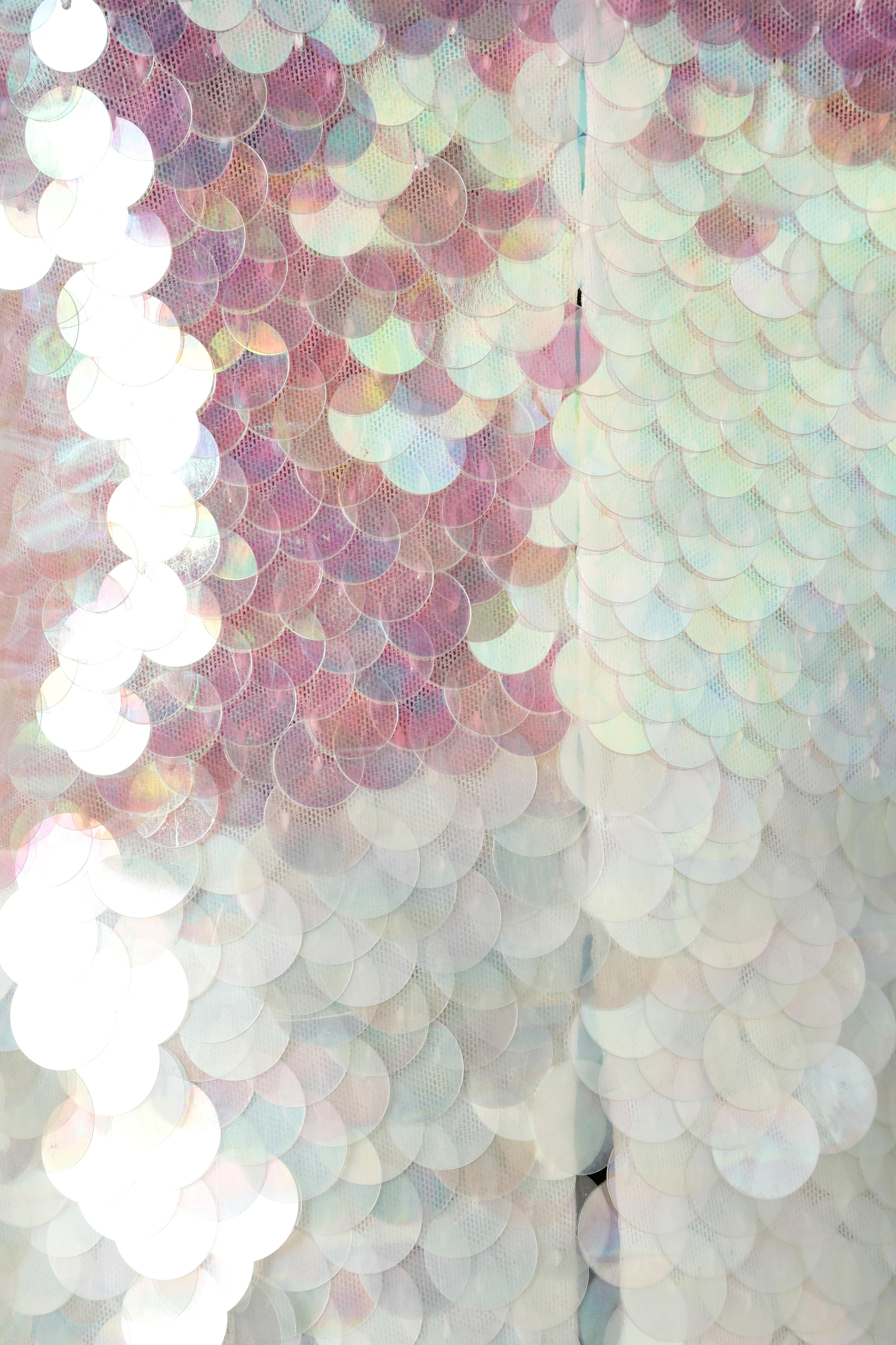 Cardigan à paillettes irisées pastel