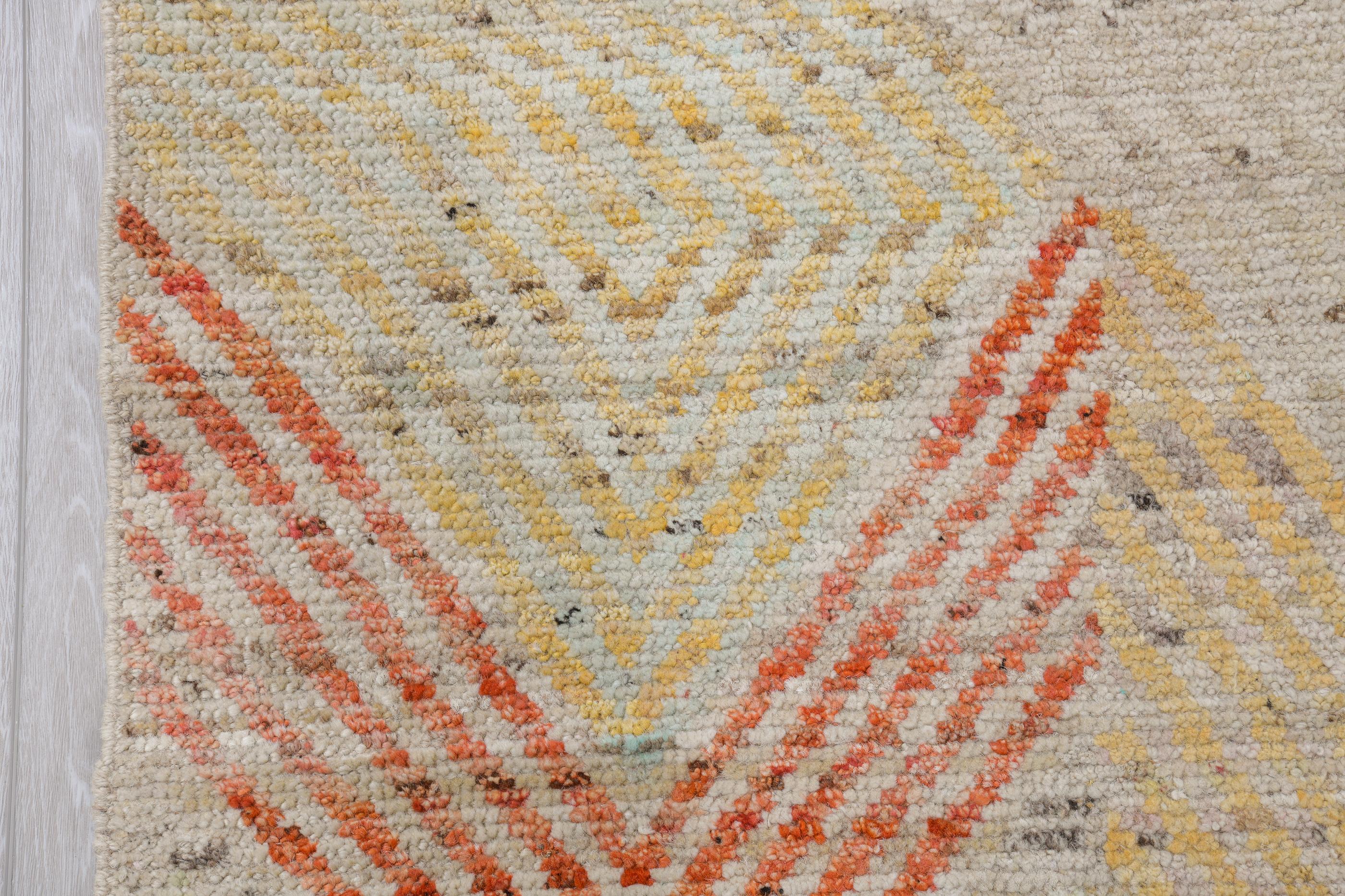 Pastel Spring Turkish Rug In Excellent Condition For Sale In New York, NY