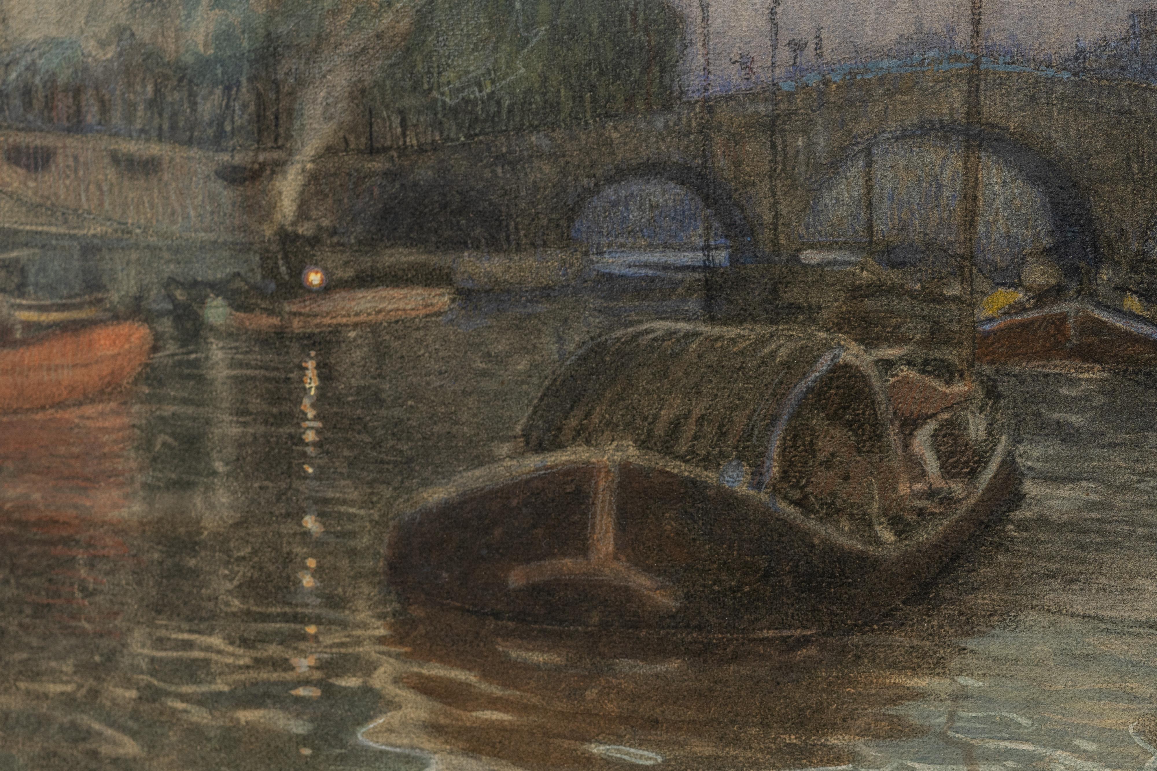 Art Nouveau Pastel work  
