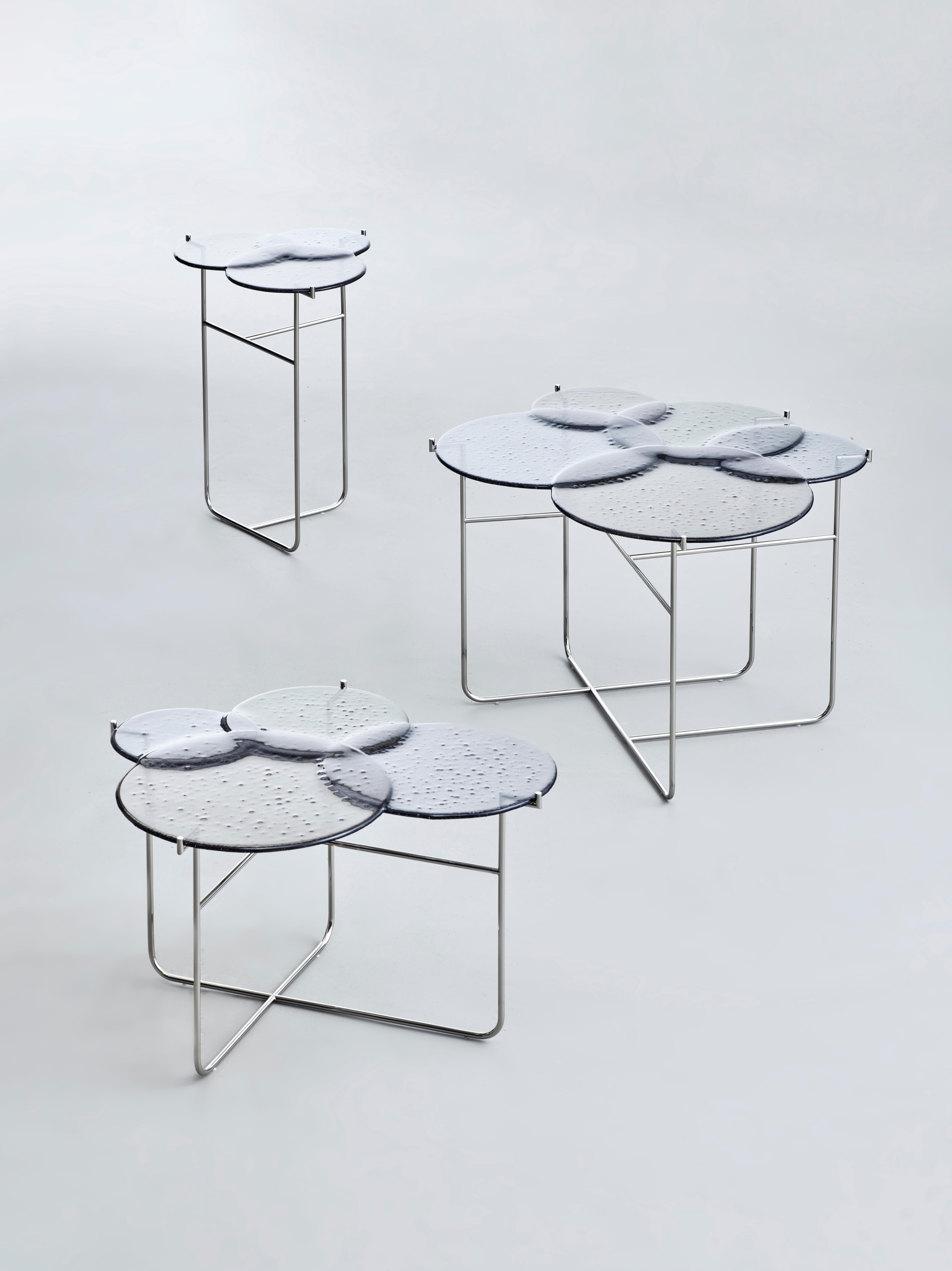 Pastille 'Side Table, Large, Grey' by Sebastian Herkner In New Condition For Sale In Munich, DE