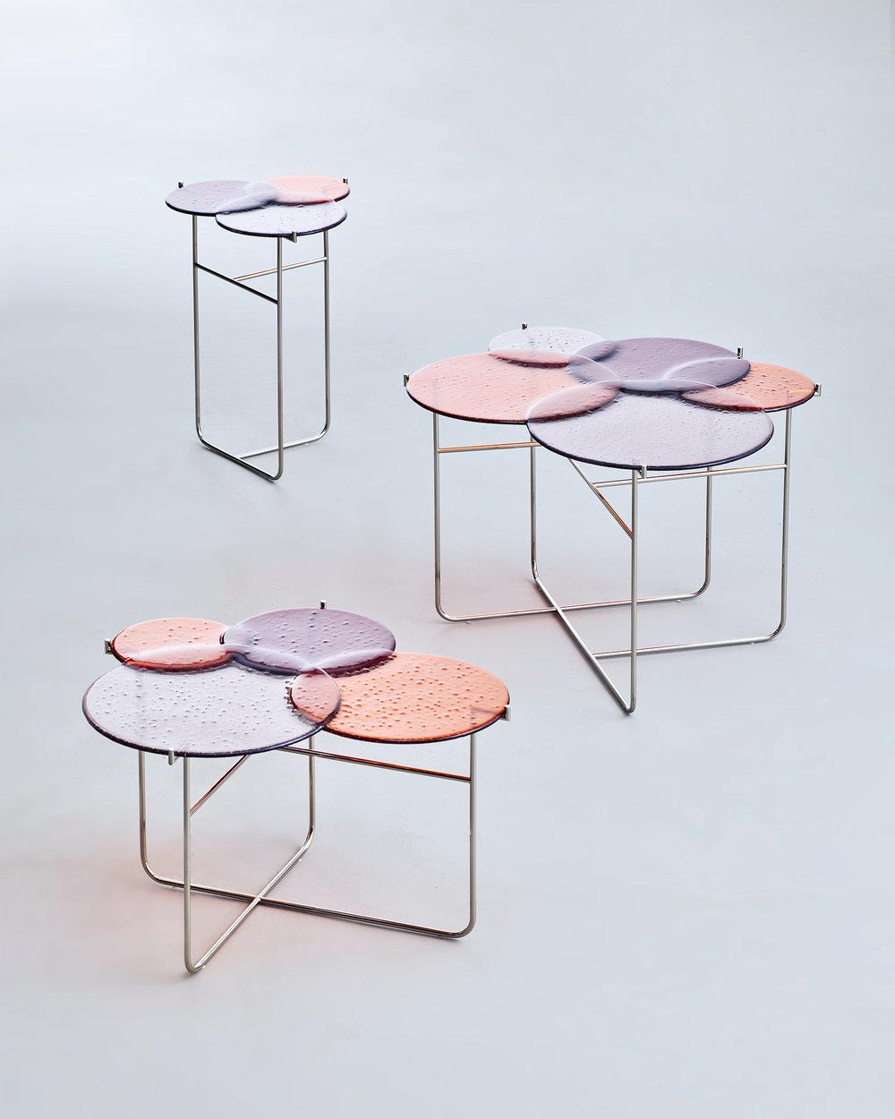Modern Pastille ‘Side Table, Large, Red’ by Sebastian Herkner For Sale