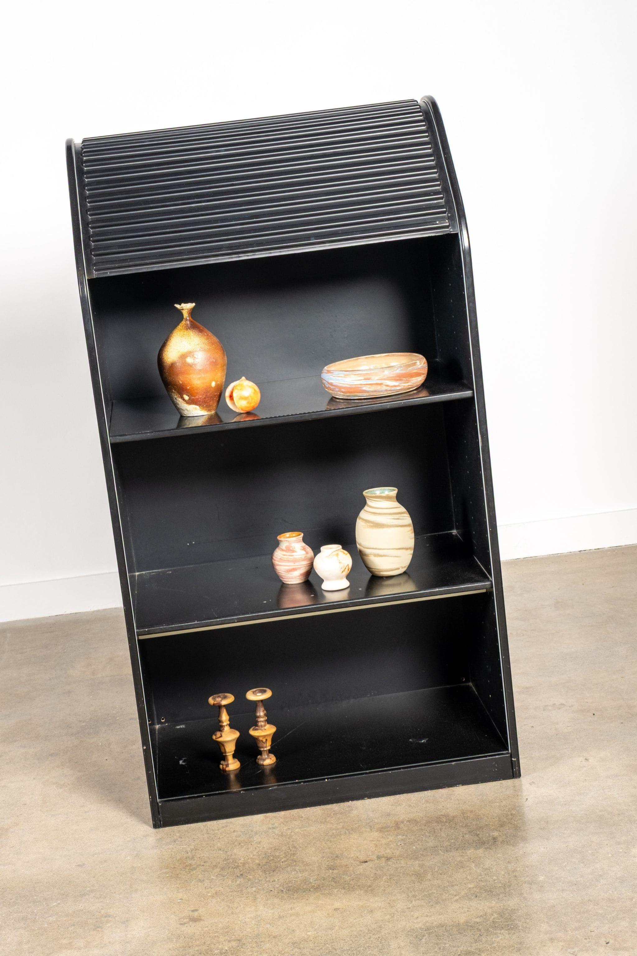 Dutch Pastoe A'Dammer Roller Shutter Storage Cabinet For Sale