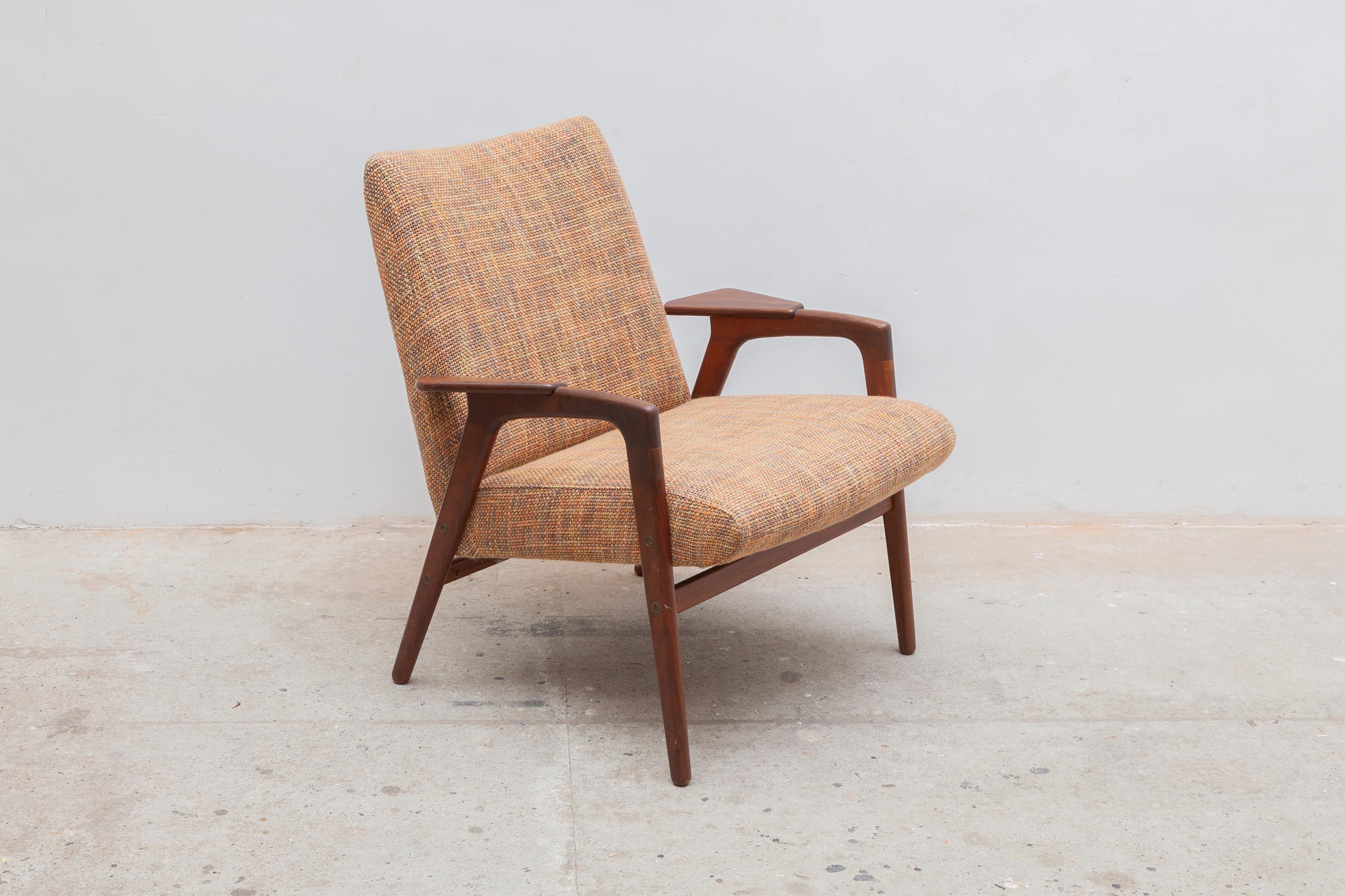 Mid-20th Century Pastoe Chairs Set of One Ladies Chair & One Gentleman Chair, Designed by Ekström