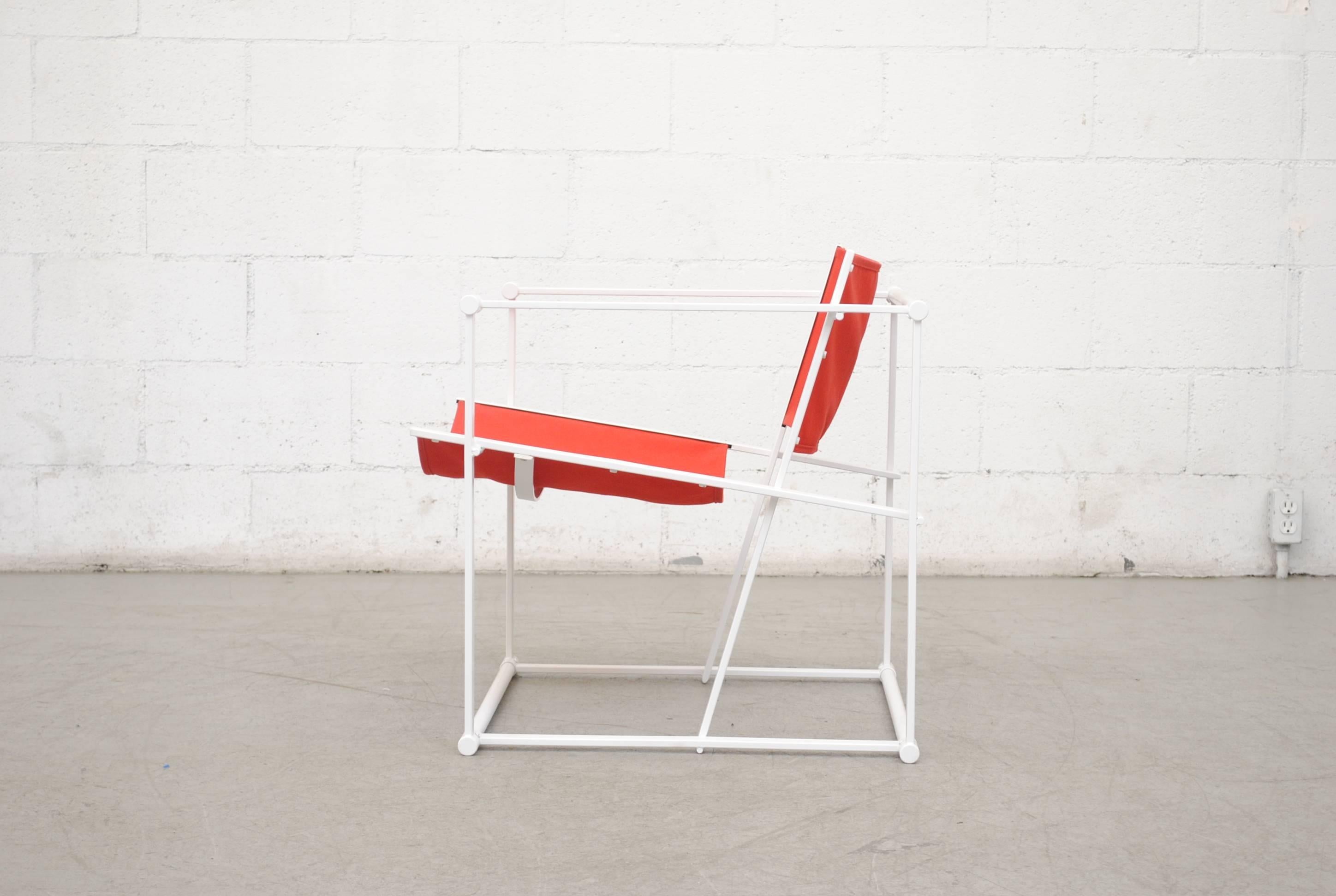 Mid-Century Modern Pastoe Cube Lounge Chair by Radboud Van Beekum