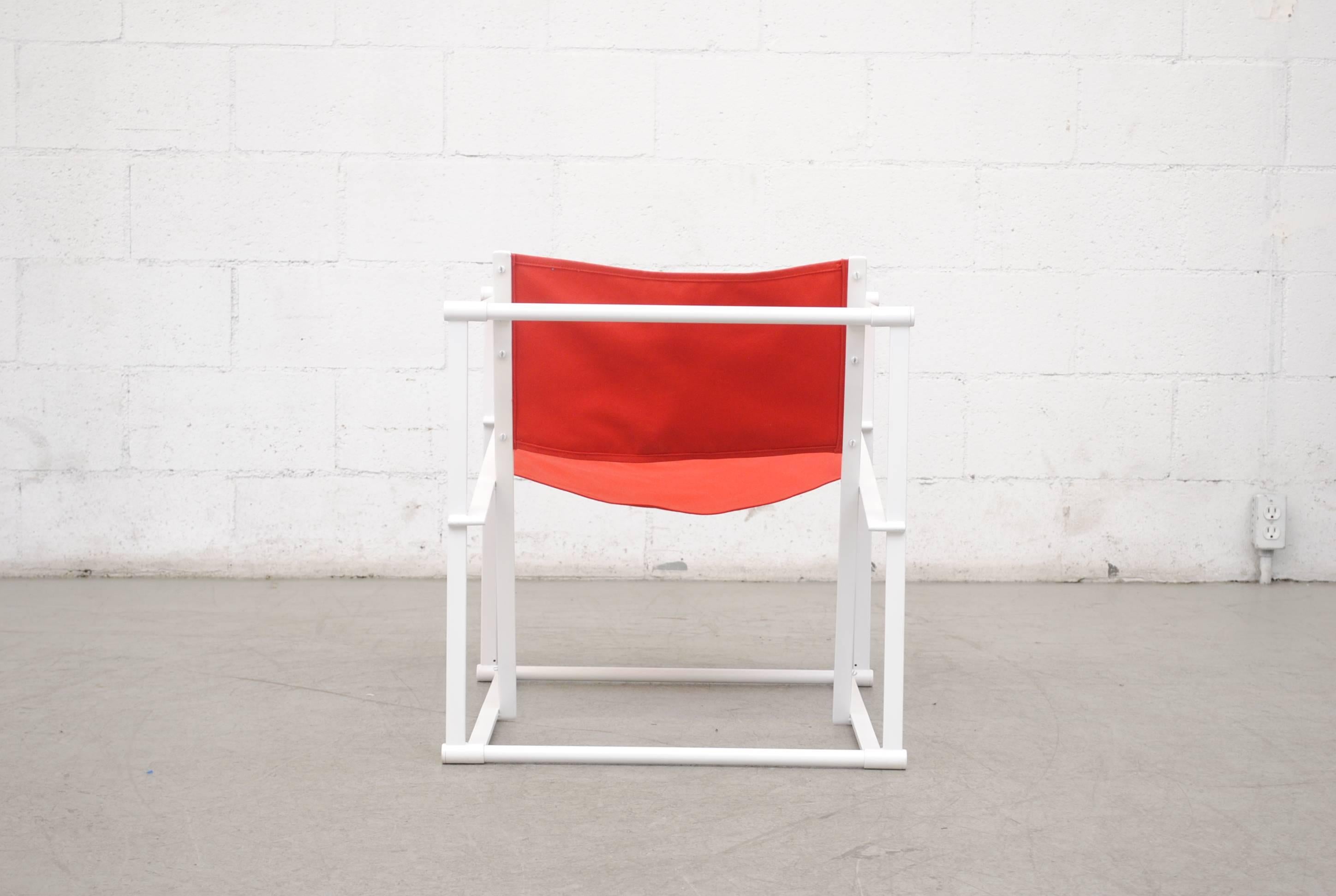 Enameled Pastoe Cube Lounge Chair by Radboud Van Beekum