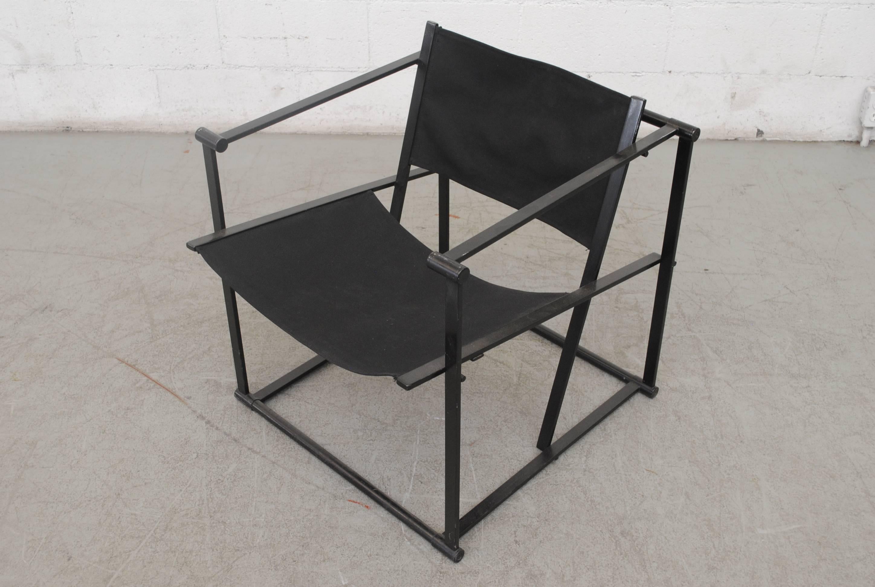 Pastoe Cube Lounge Chair by Radboud Van Beekum In Good Condition In Los Angeles, CA