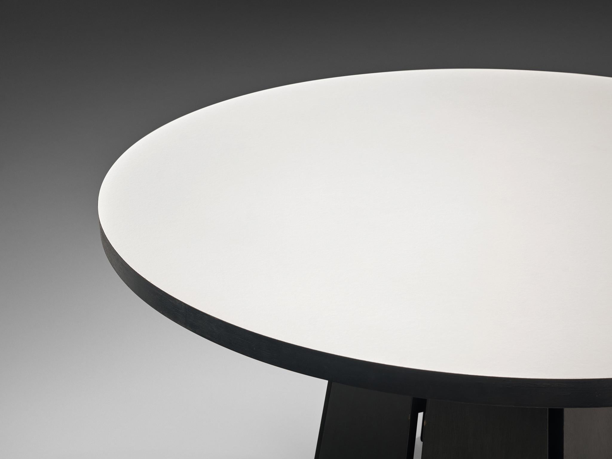 Mesa de Comedor Pastoe de Madera Lacada Posmoderno en venta