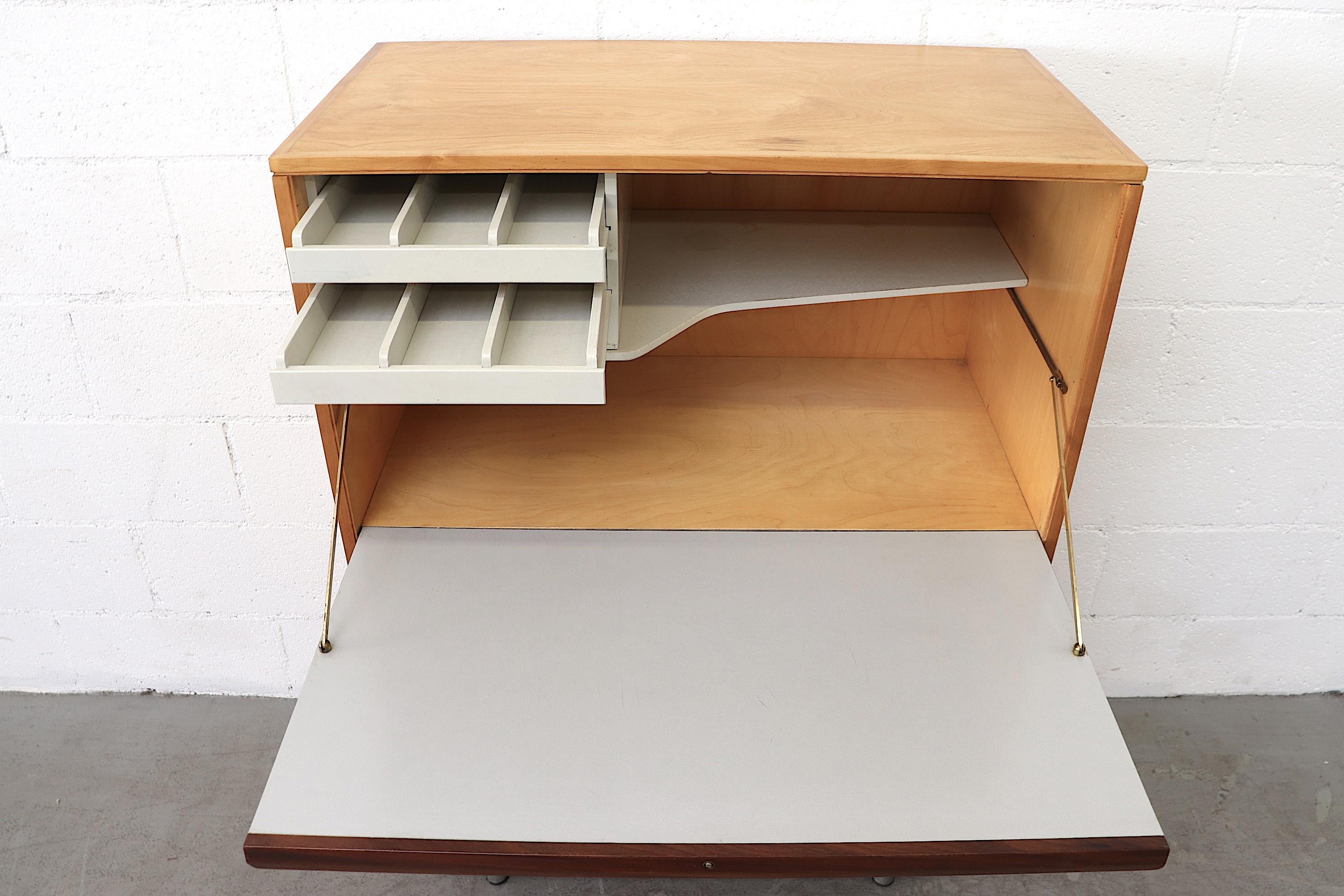Pastoe Drop Down Desk Or Cabinet For Sale At 1stdibs
