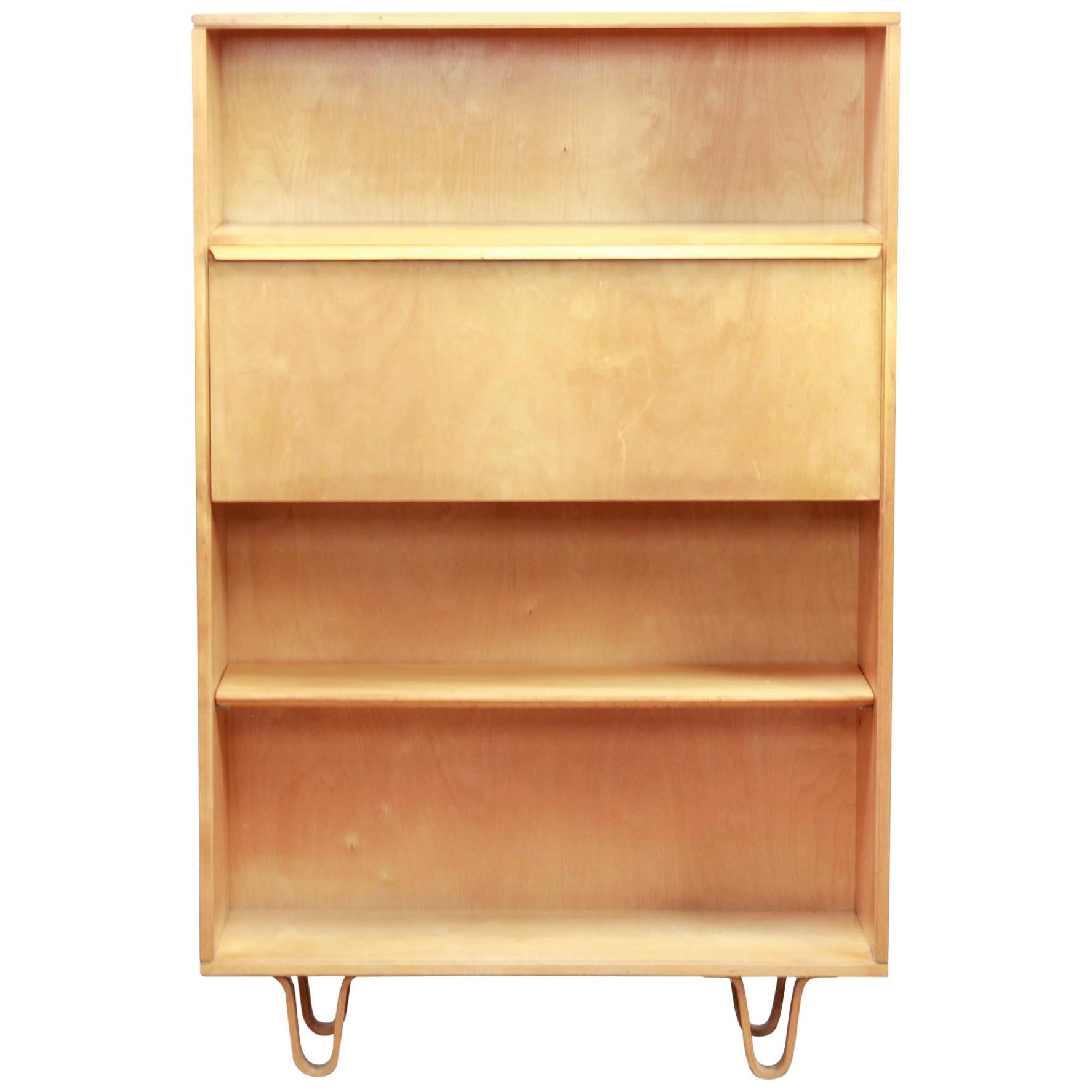 Pastoe Dutch Birch Series Design Secretary Model BB04 by Cees Braakman, 1950s