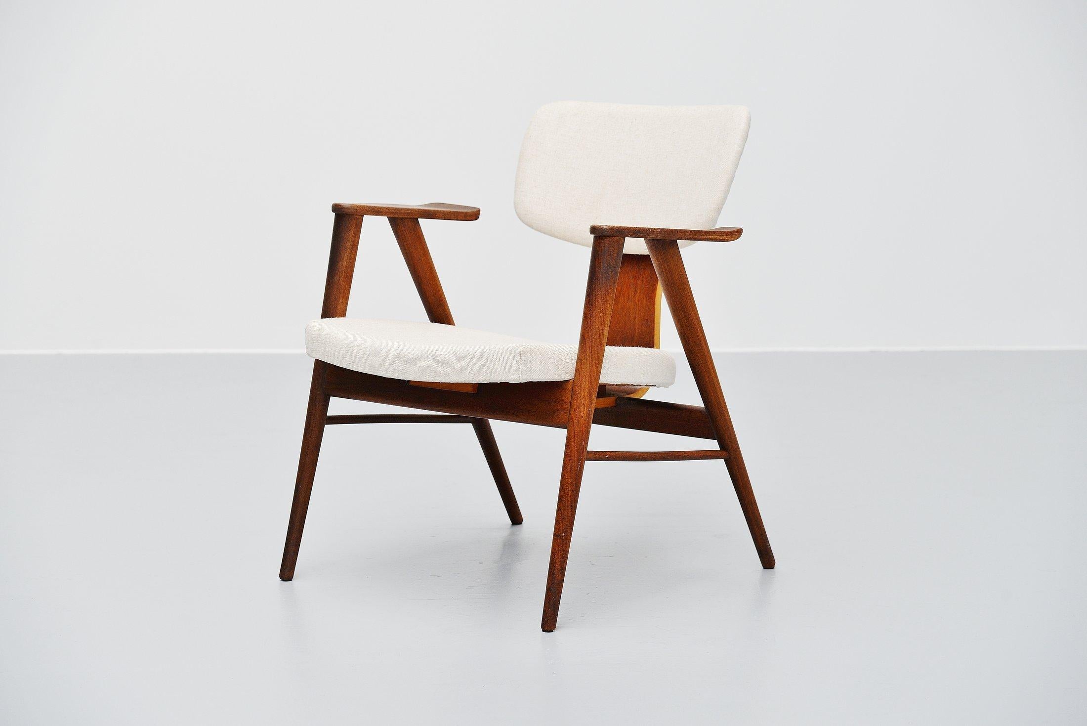 Mid-Century Modern Pastoe FB14 lounge chair Cees Braakman, 1956