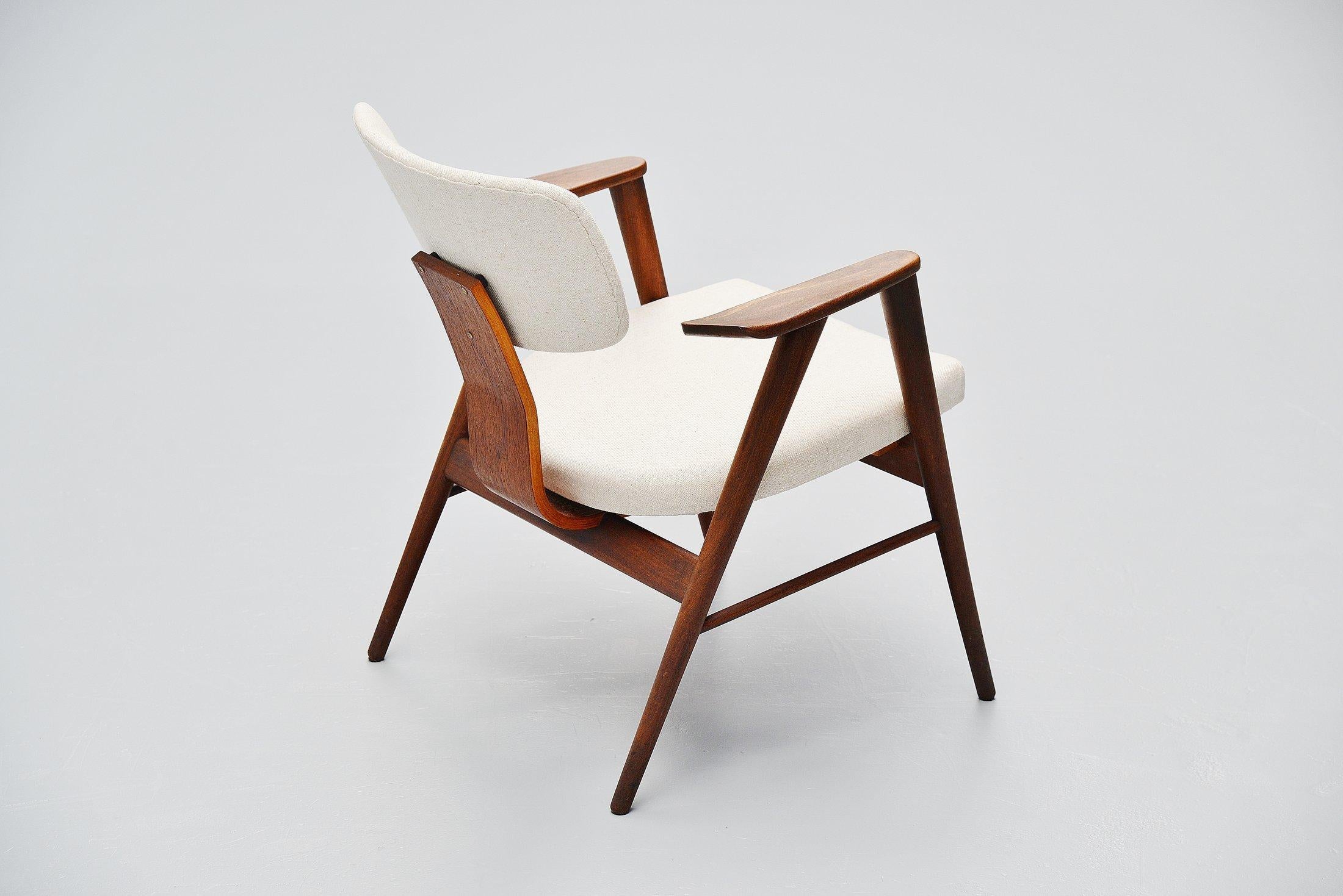 Mid-20th Century Pastoe FB14 lounge chair Cees Braakman, 1956