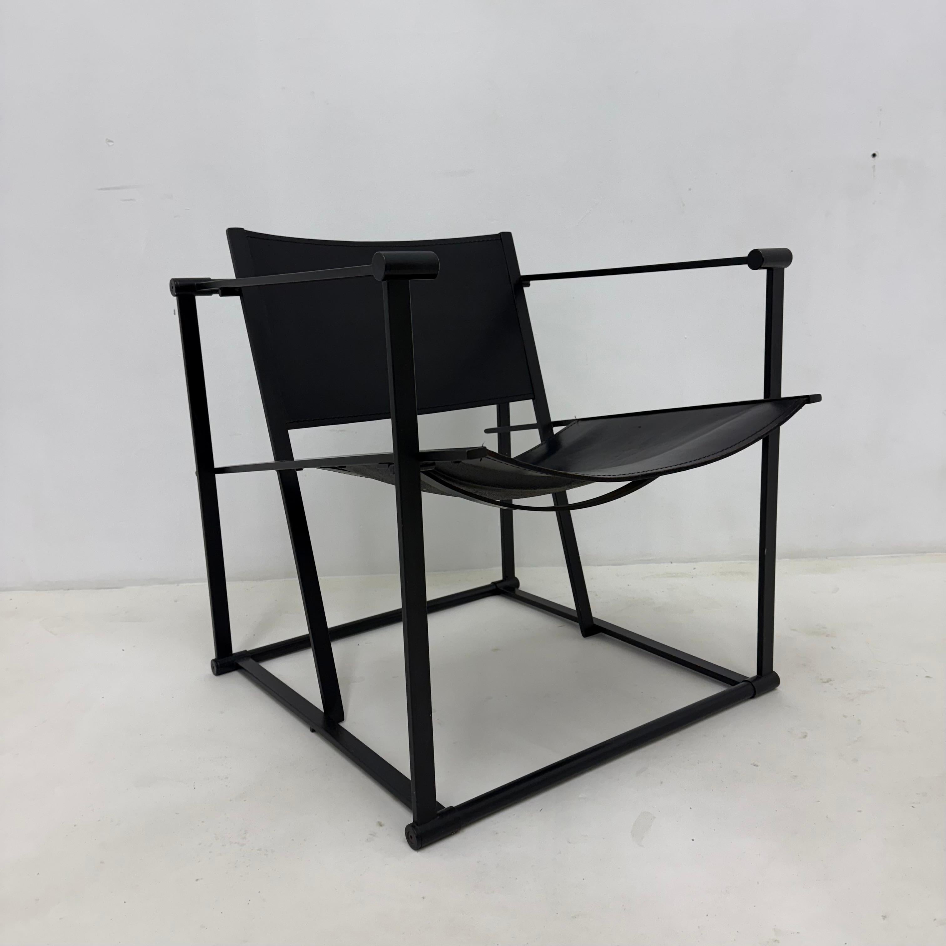 Post-Modern Pastoe FM60 chair by Radboud van Beekum for Pastoe , 1980s For Sale